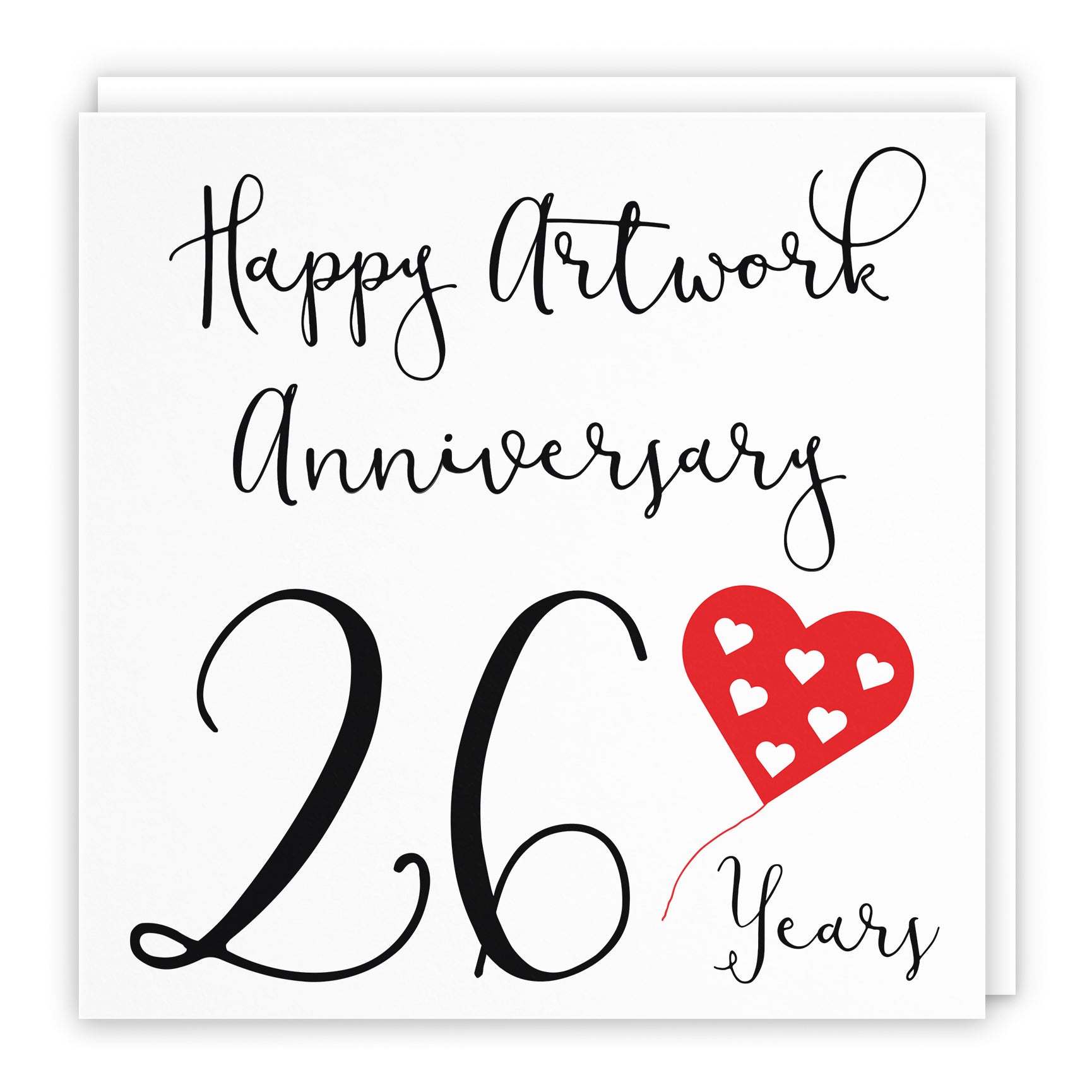 26th Anniversary Cards - Artwork