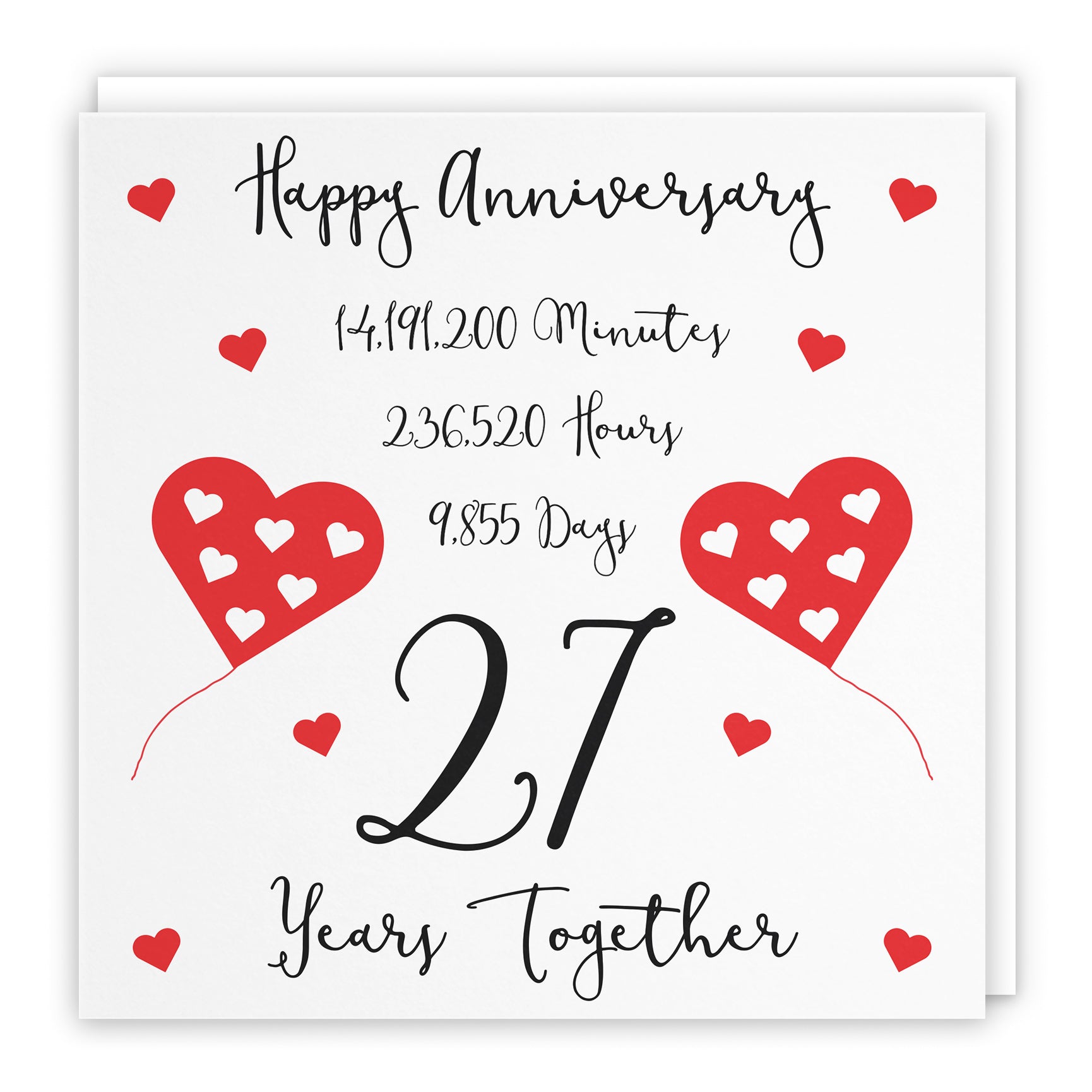 27th Anniversary Cards - Sculpture Anniversary