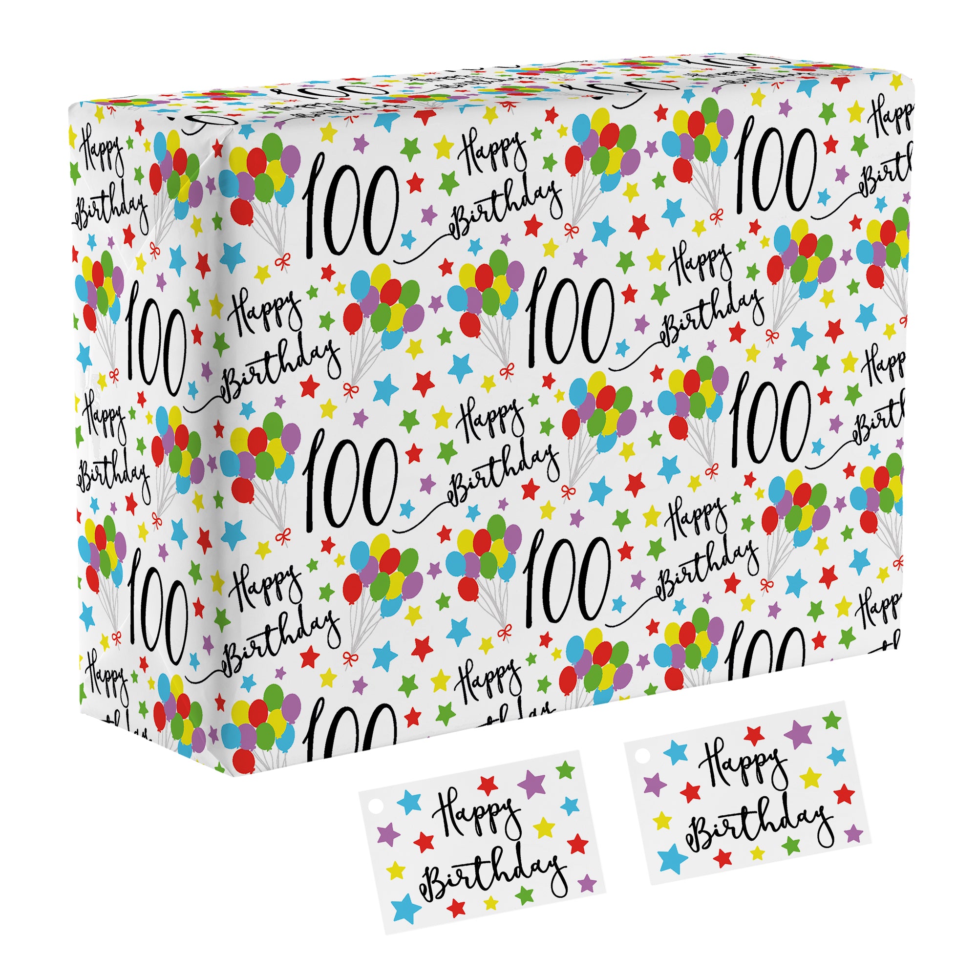 100th Birthday Gift Wrap