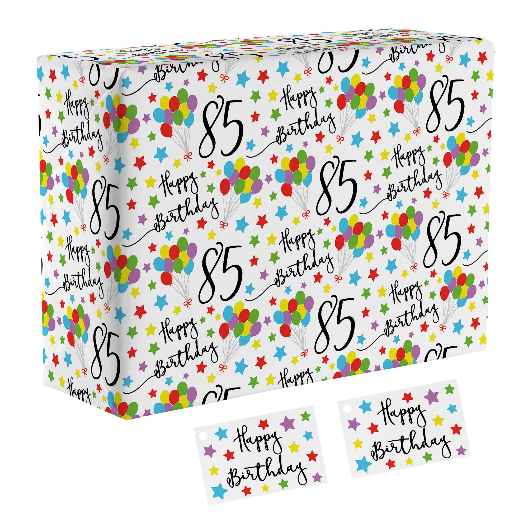 85th Birthday Gift Wrap