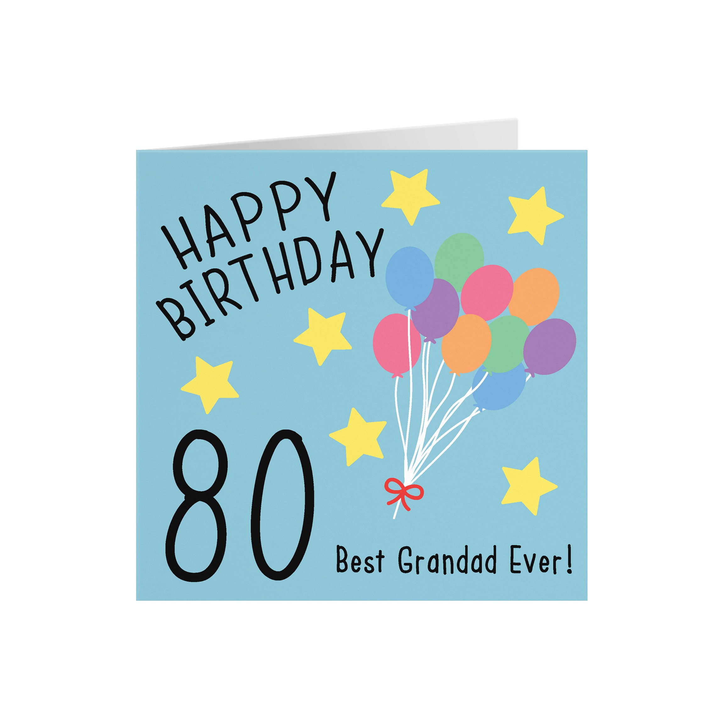 80th Grandad Birthday Card Original - Default Title (5056408100274)