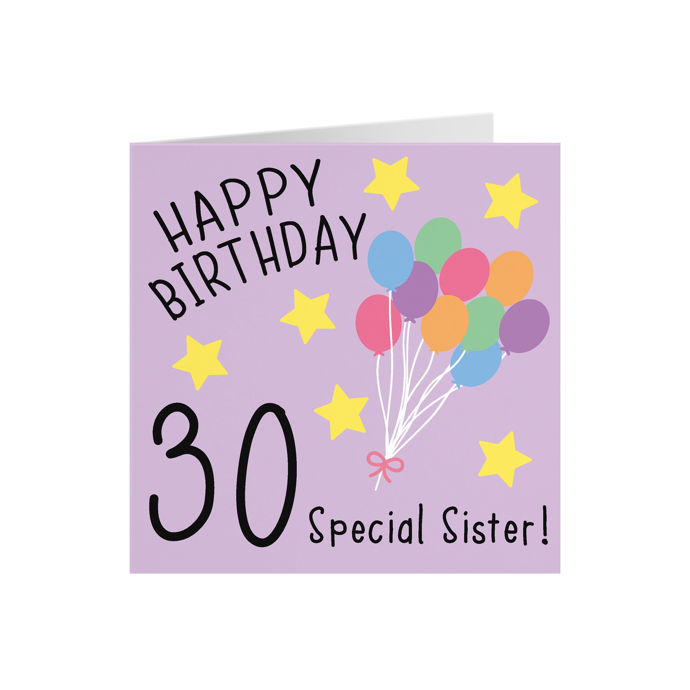 30th Sister Birthday Card Original - Default Title (5056408100472)
