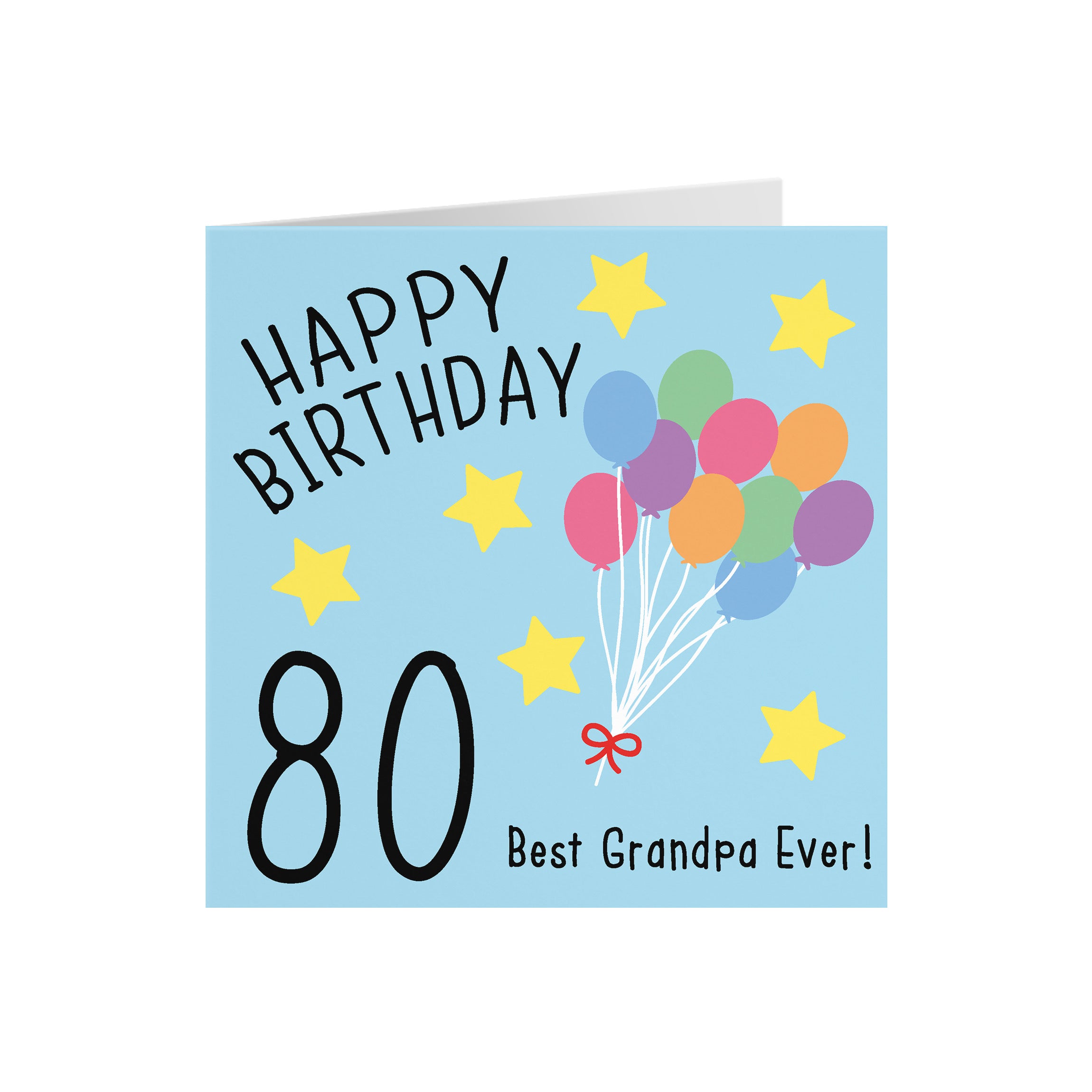 80th Grandpa Birthday Card Original - Default Title (5056408101479)