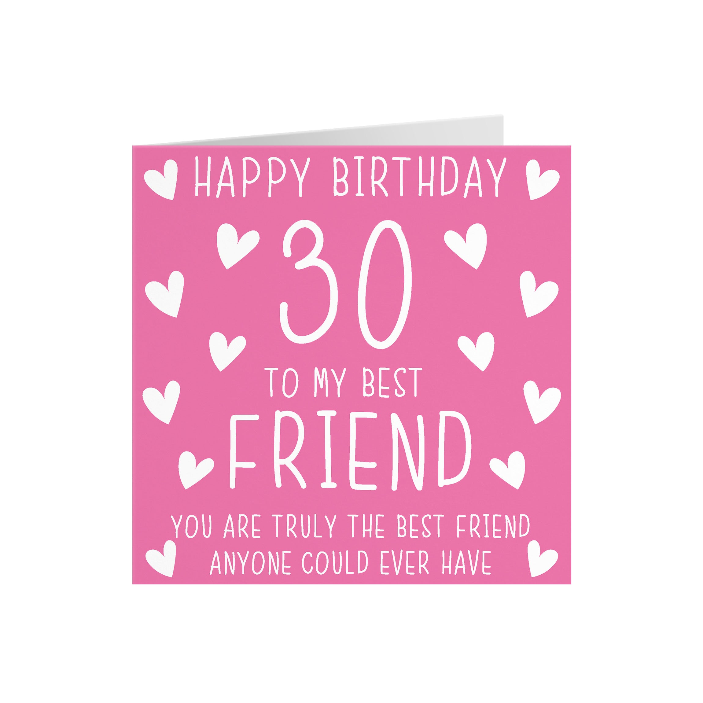 30th Best Friend Birthday Card Iconic - Default Title (5056408102124)