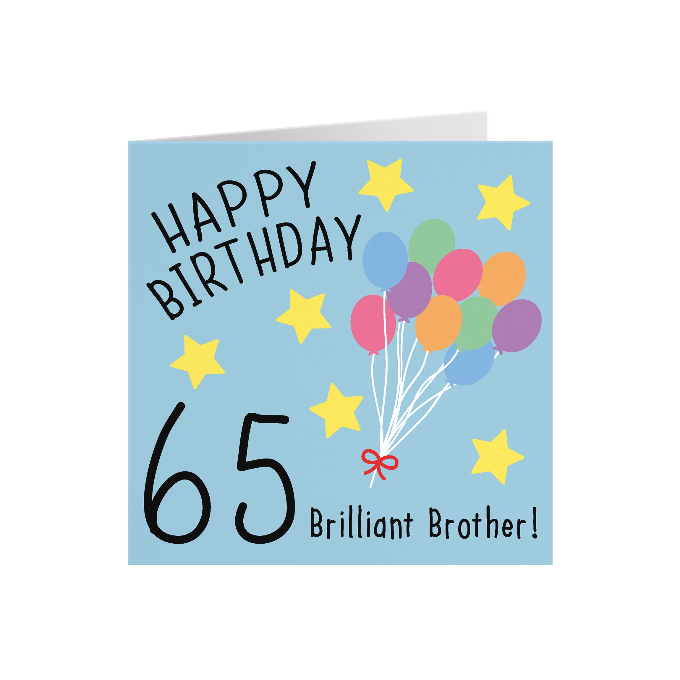 65th Brother Birthday Card Original - Default Title (5056408102612)