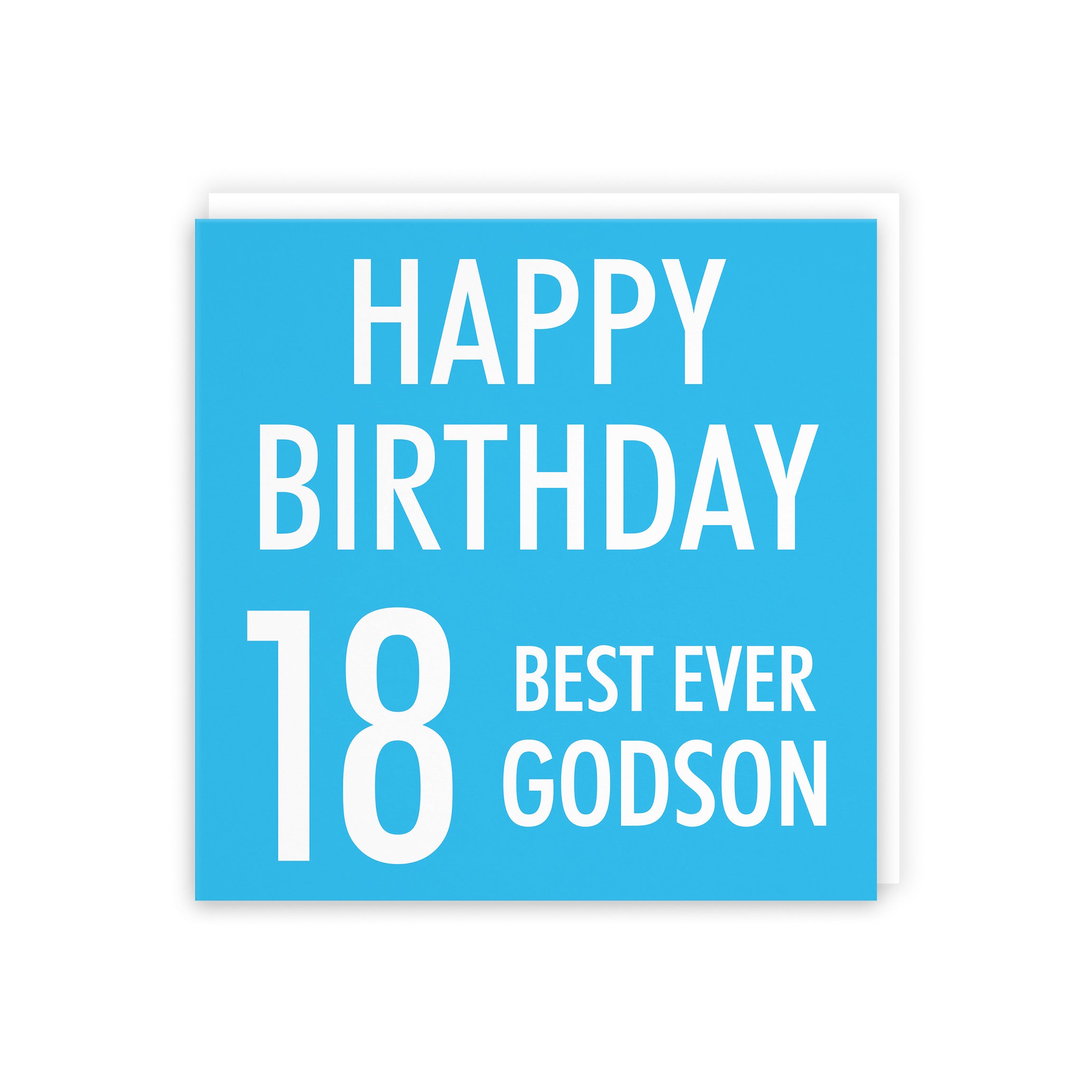 18th Godson Birthday Card Urban Colour - Default Title (5056408108096)