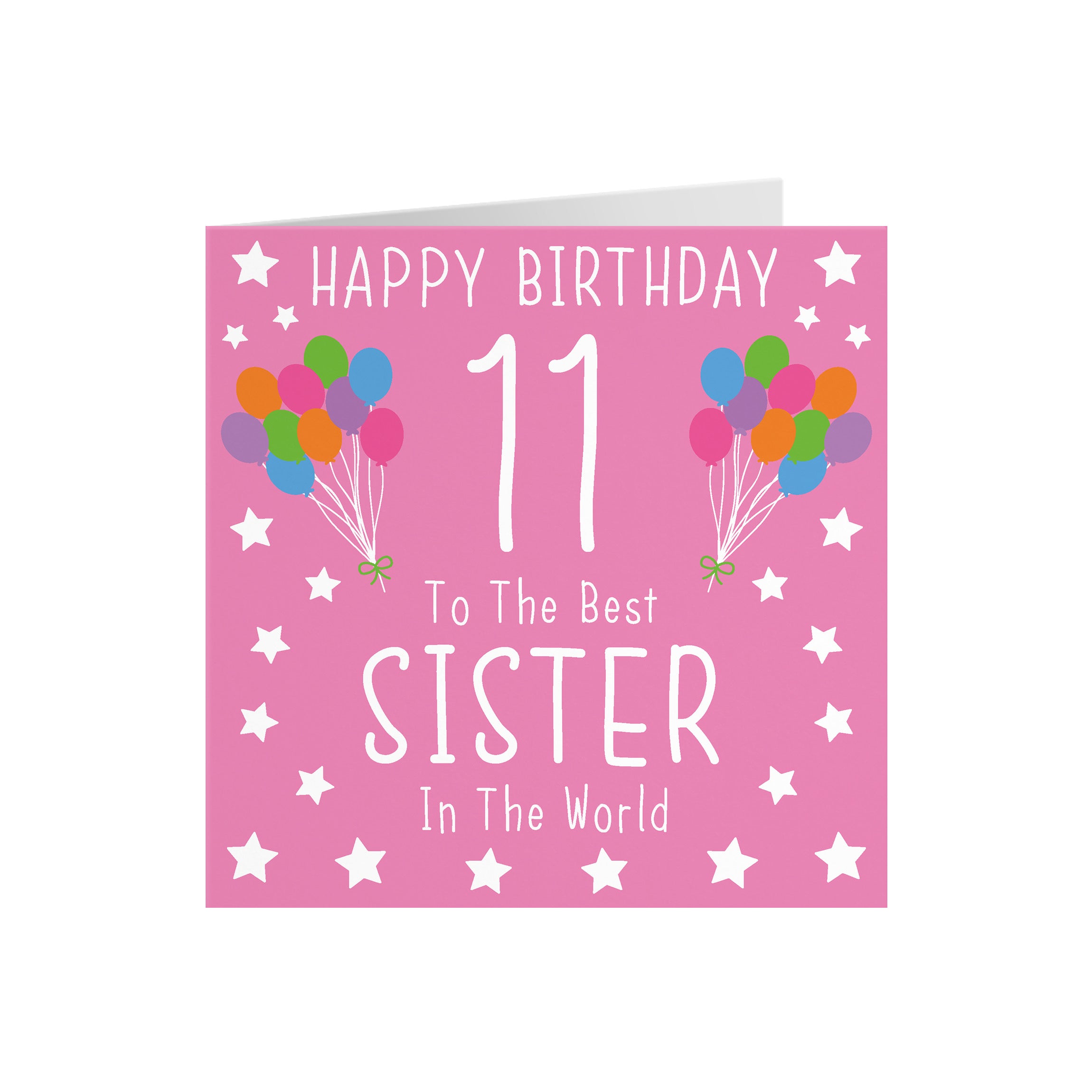 11th Sister Birthday Card Iconic - Default Title (5056408117210)