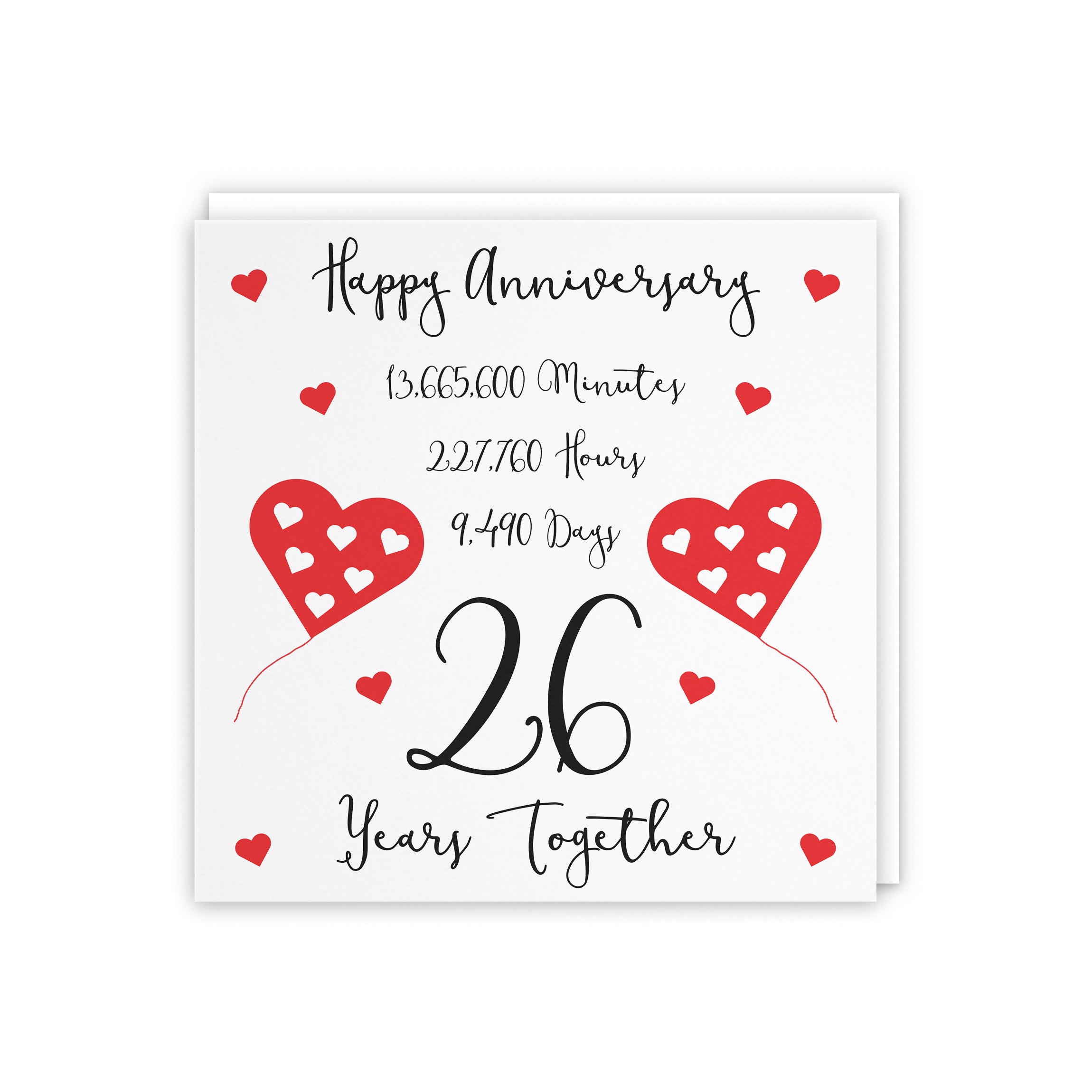 26th Anniversary Card Timeless - Default Title (5056408121194)