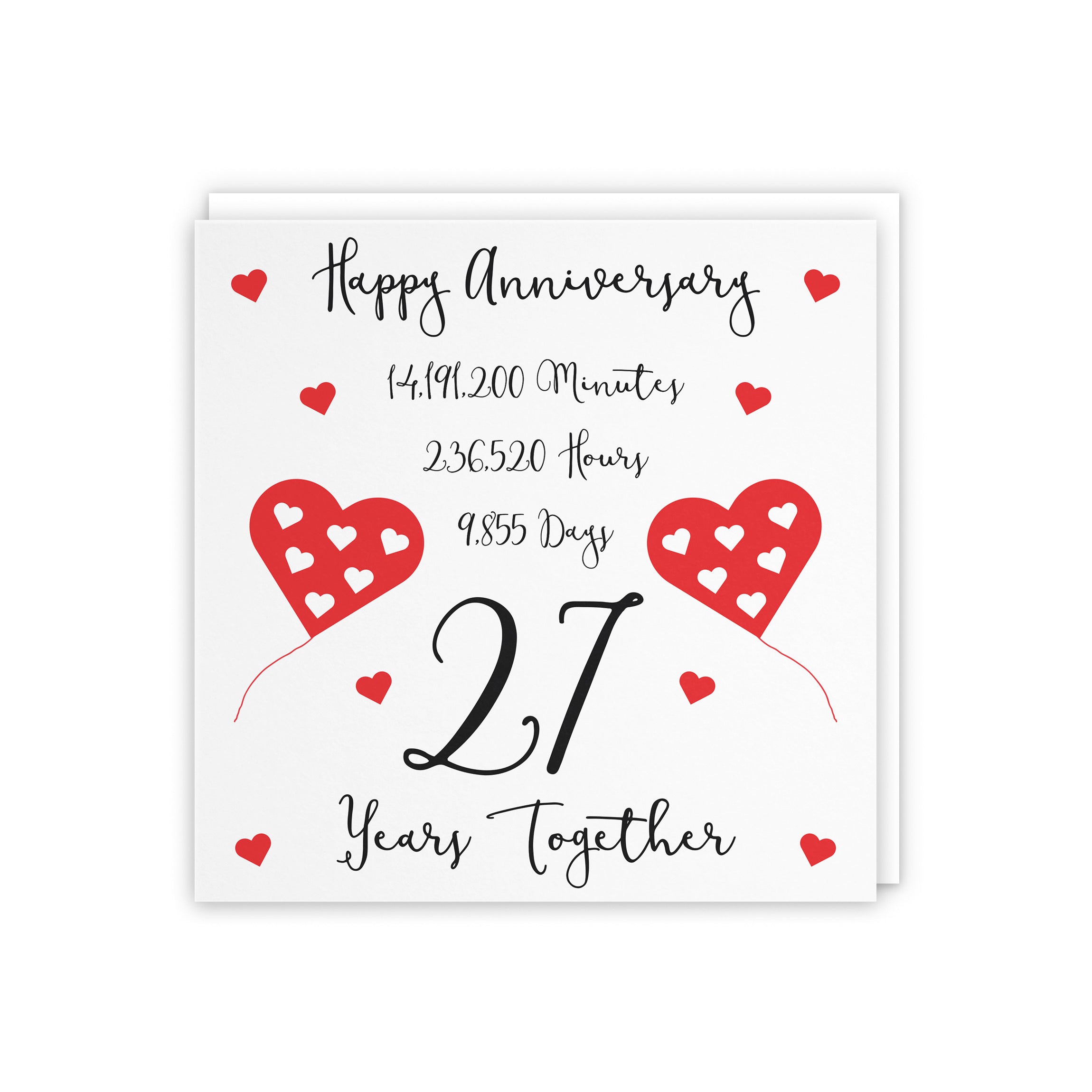 27th Anniversary Card Timeless - Default Title (5056408121200)