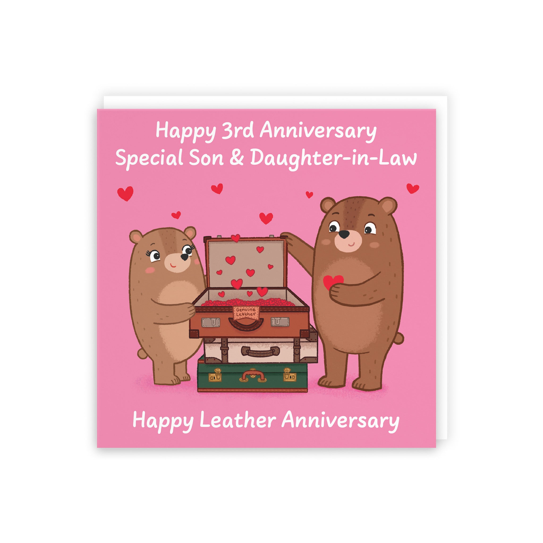 3rd Son And Daughter In Law Anniversary Card Love Story - Default Title (5063396126056)