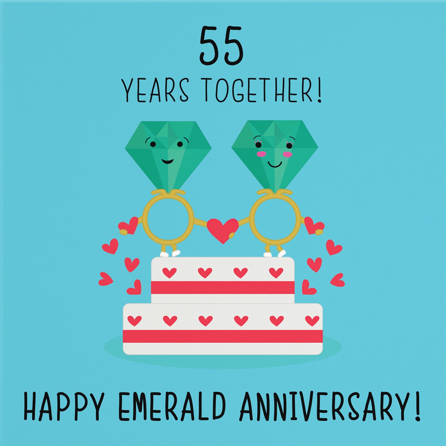 55th Anniversary Card Iconic - Default Title (B077HYWJ6D)