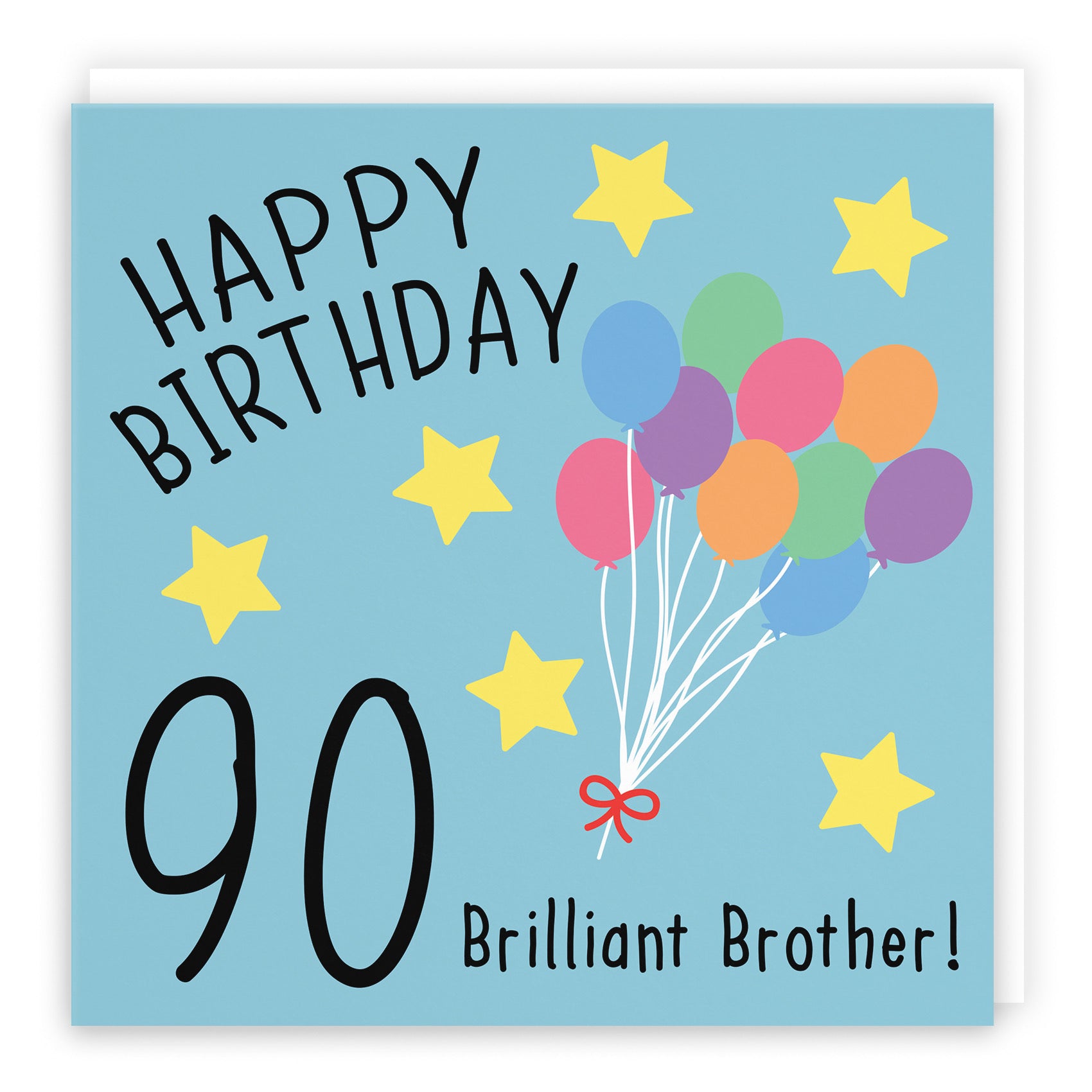 90th Brother Birthday Card Original - Default Title (B07DCV995N)