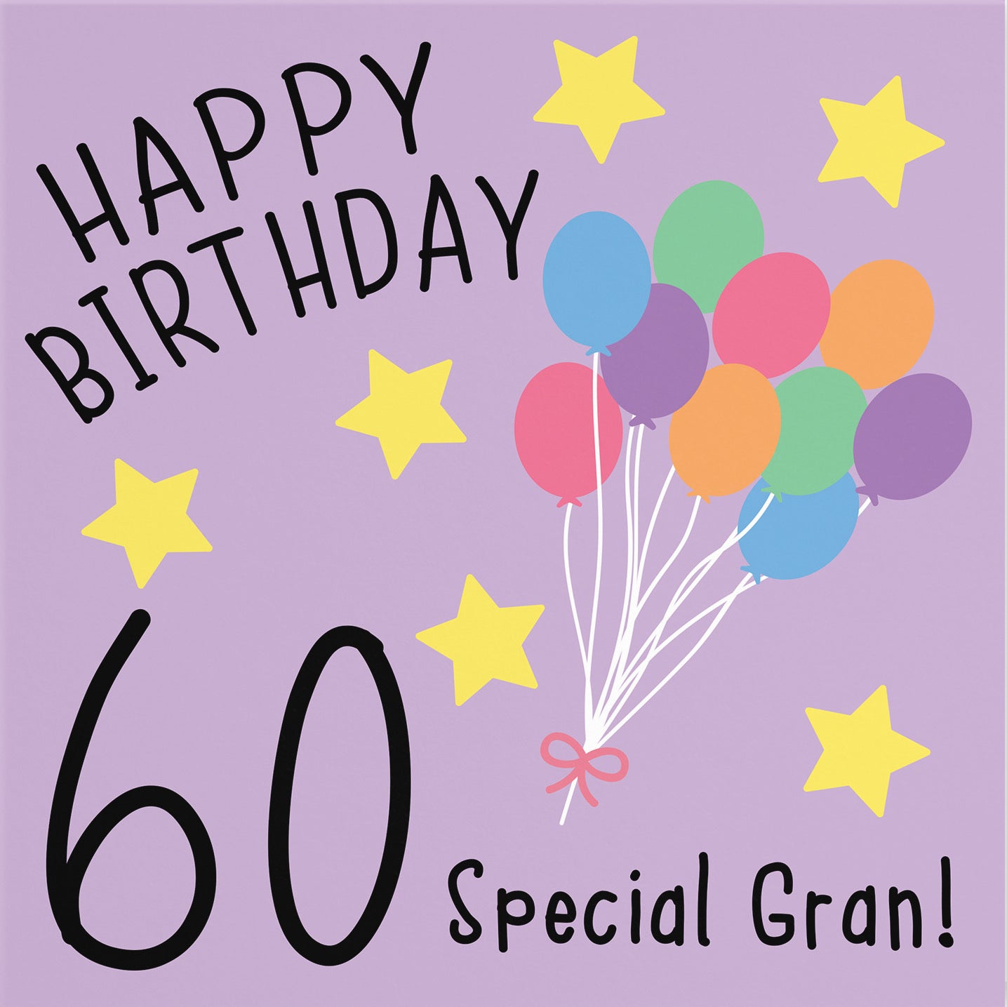 60th Gran Birthday Card Original - Default Title (B07DCWVY81)