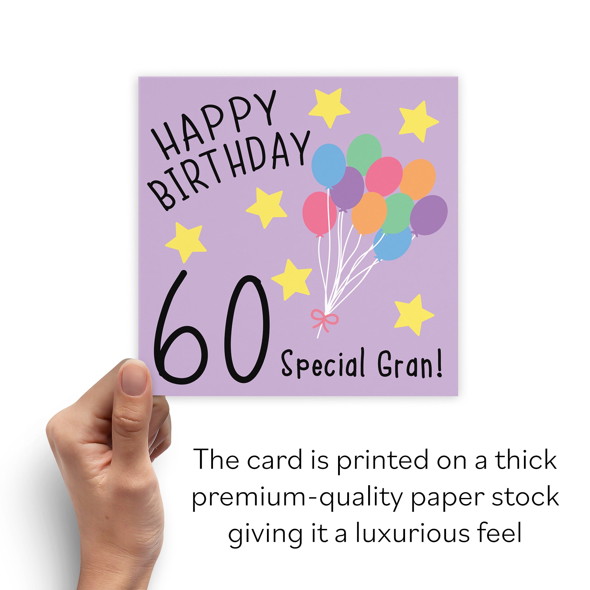 60th Gran Birthday Card Original - Default Title (B07DCWVY81)