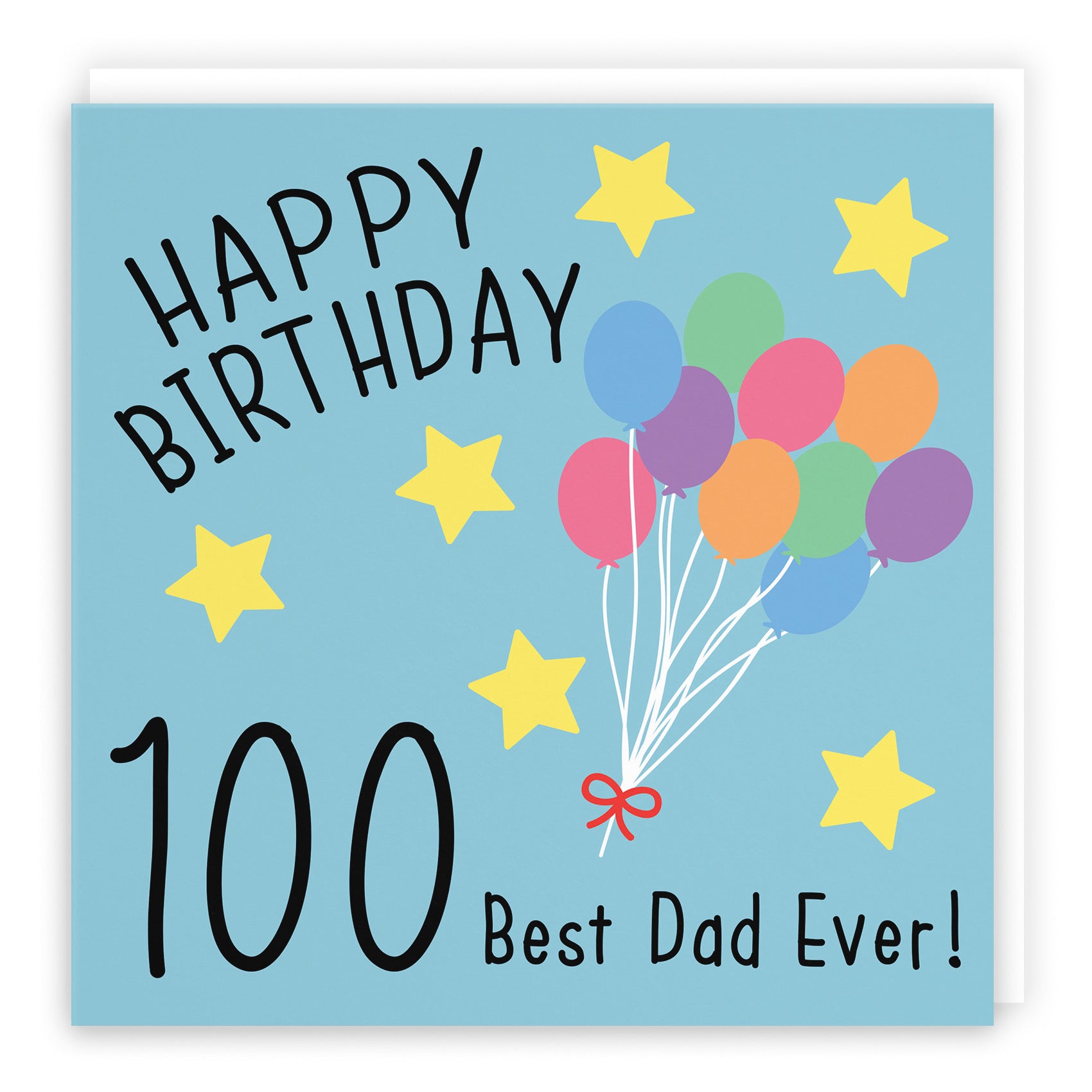 100th Dad Birthday Card Original - Default Title (B07DCX9ZR2)