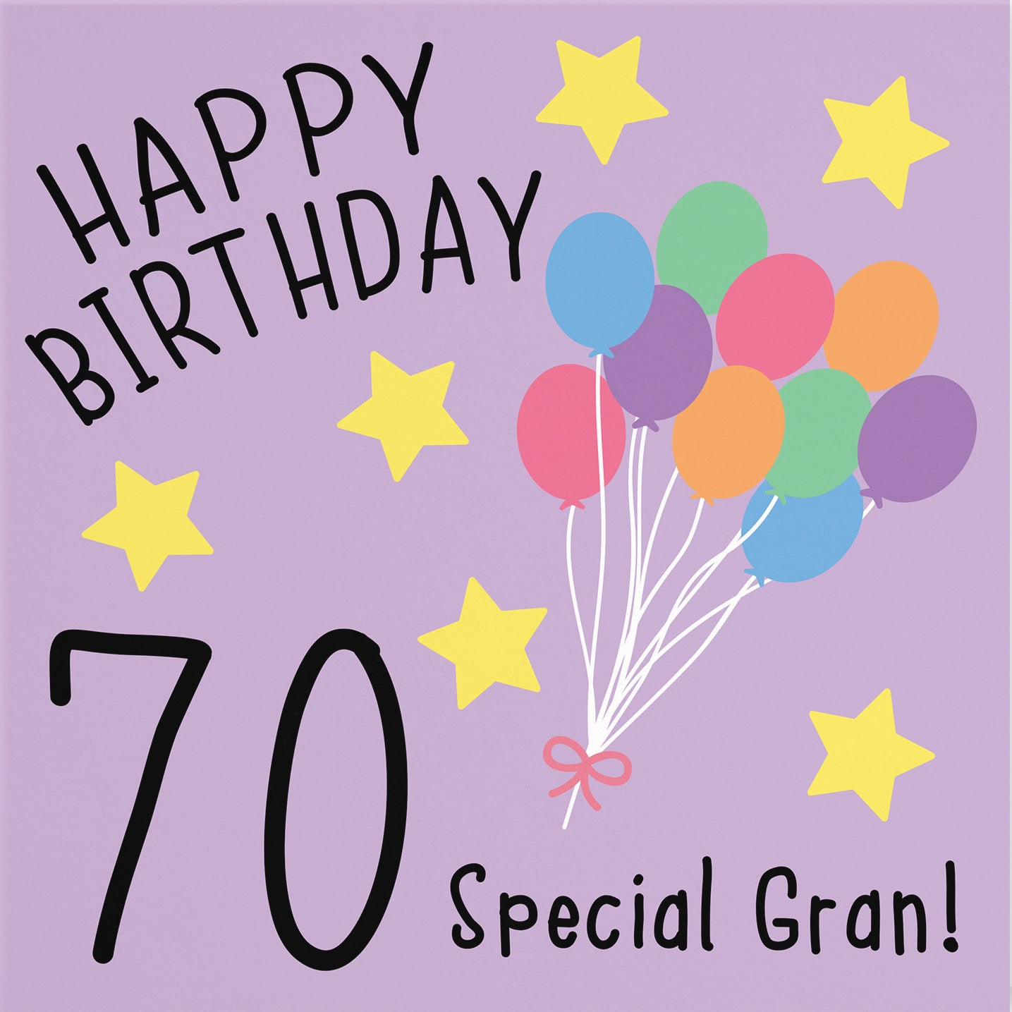 70th Gran Birthday Card Original - Default Title (B07DCYZH65)