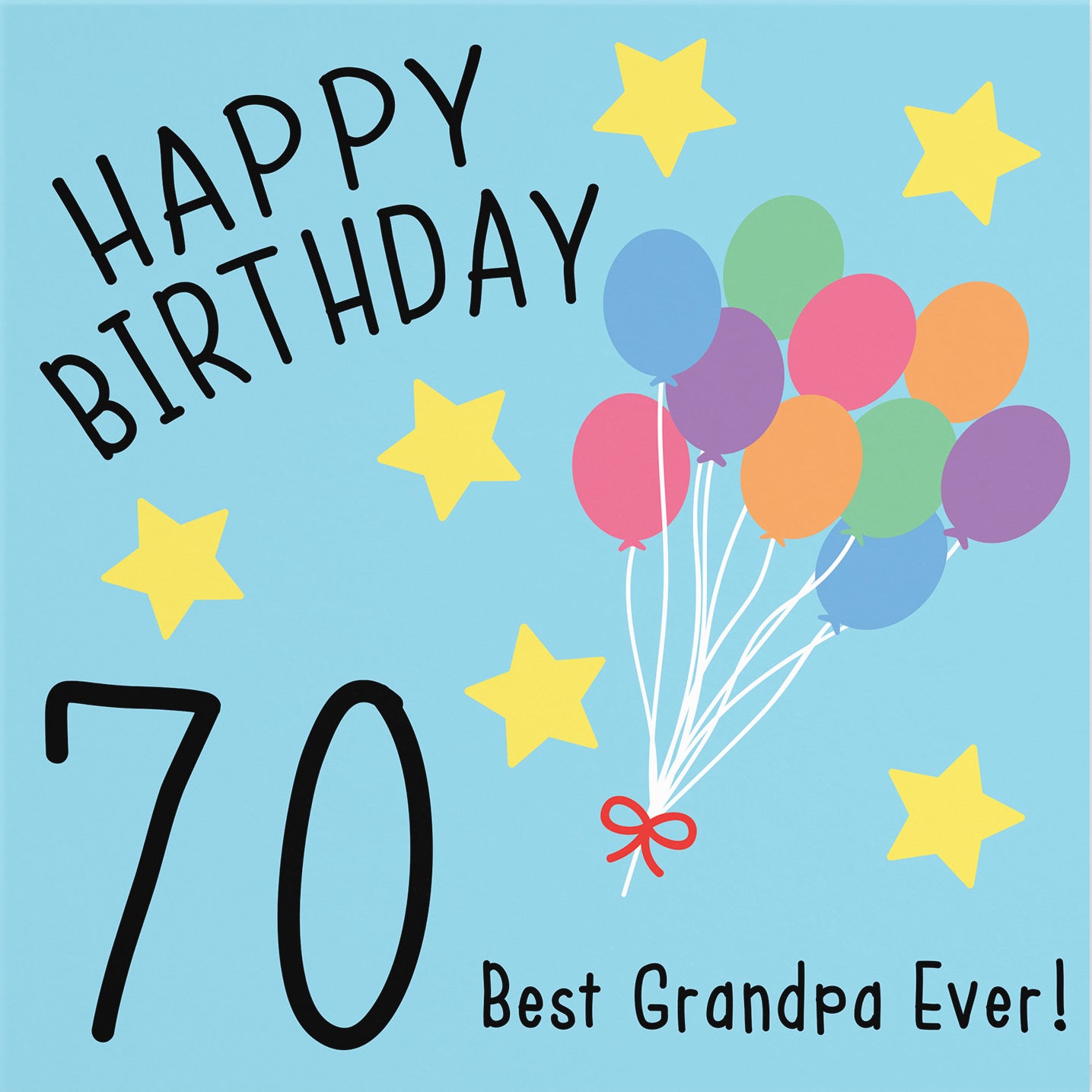 70th Grandpa Birthday Card Original - Default Title (B07H1N794X)