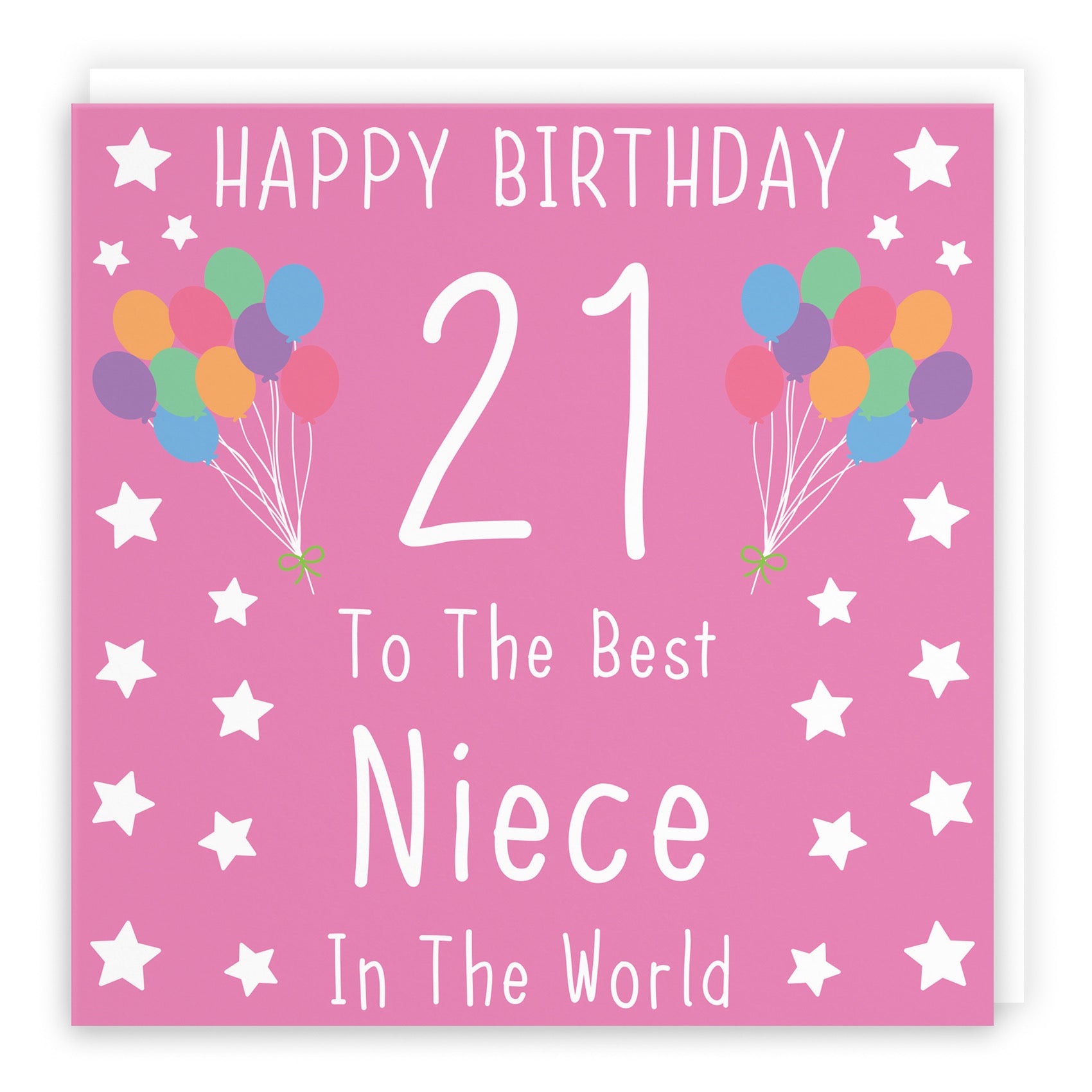 21st Niece Birthday Card Iconic - Default Title (B07RQH2GP3)