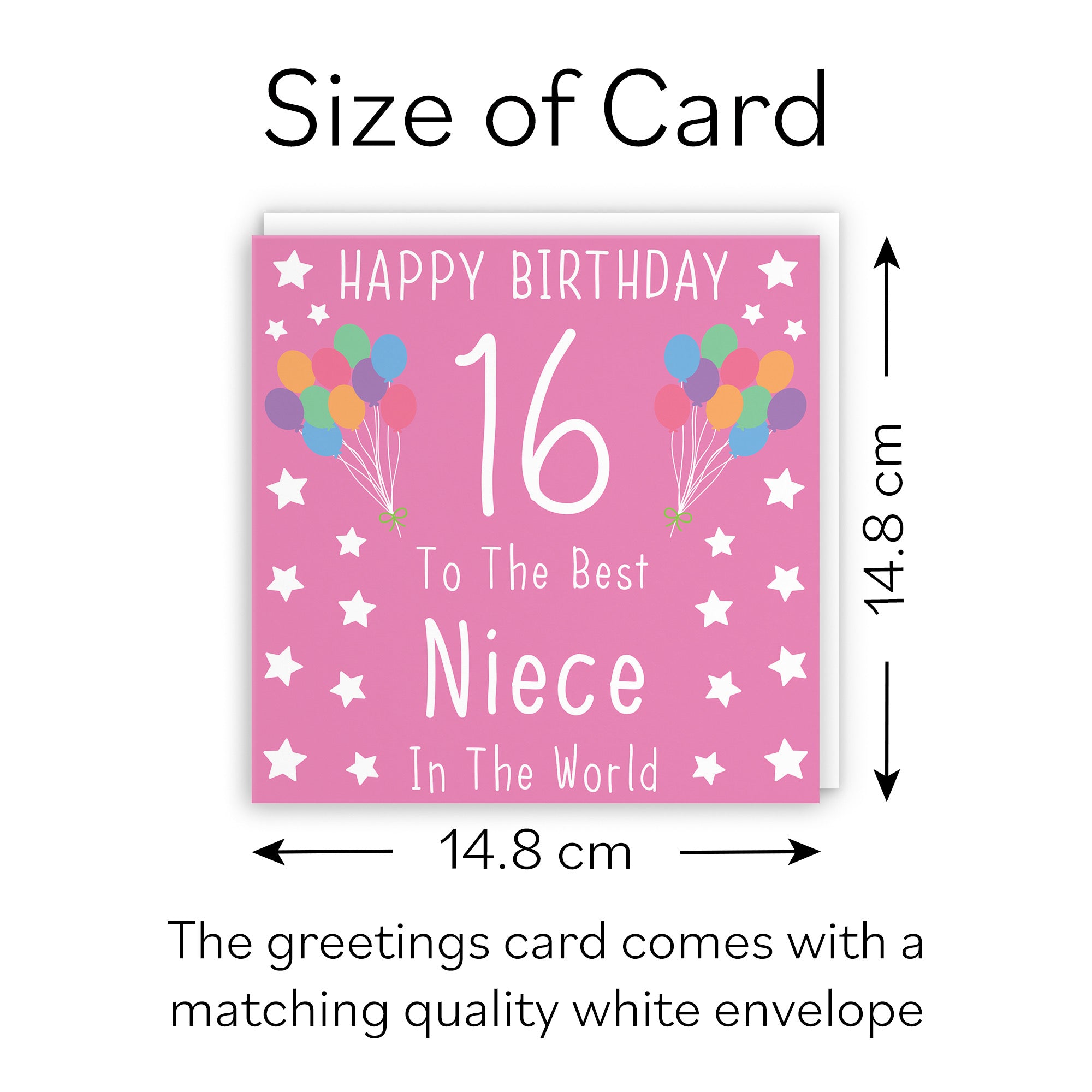 16th Niece Birthday Card Iconic - Default Title (B07RSN8VHH)