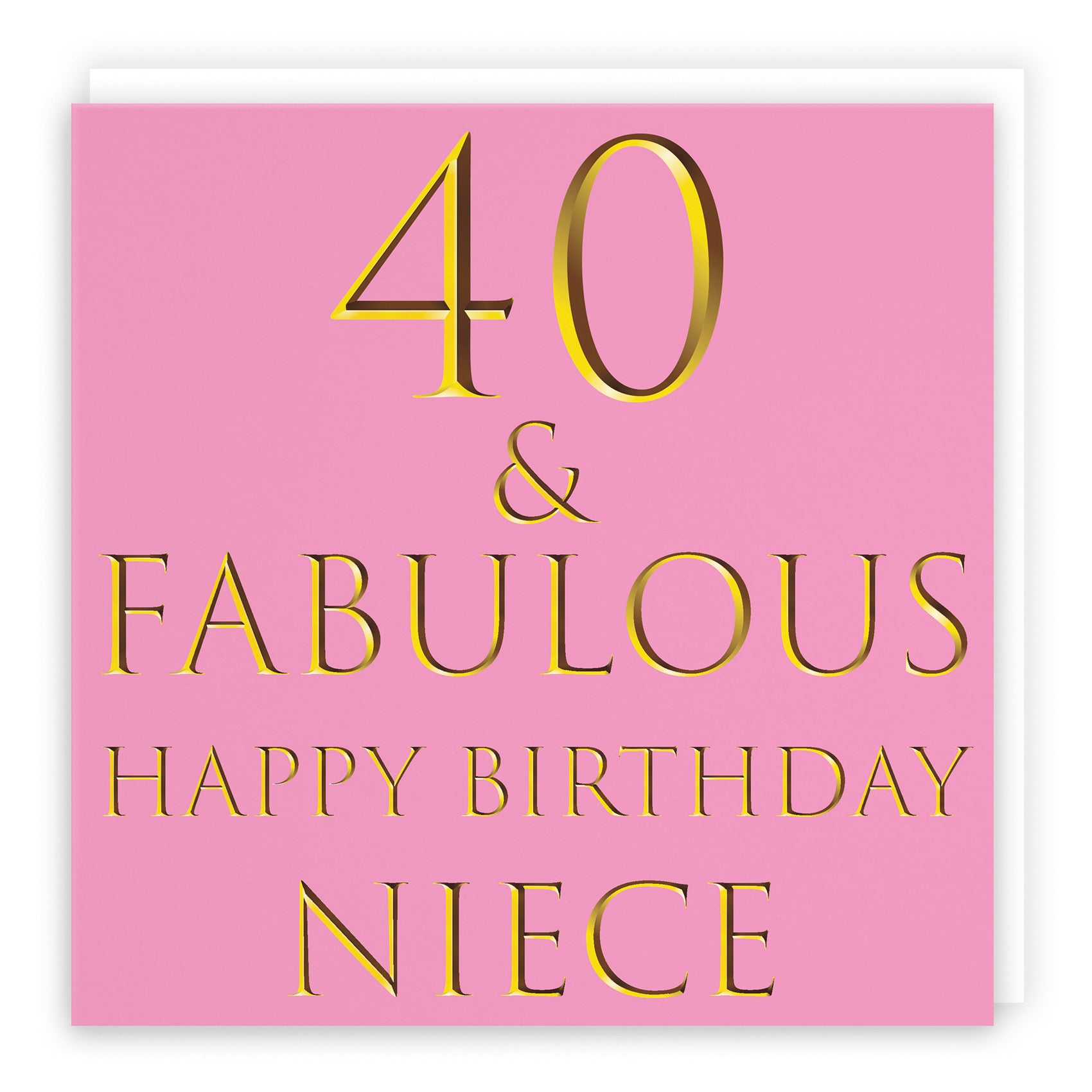 40th Niece Birthday Card Still Totally Fabulous - Default Title (B088FSDF18)