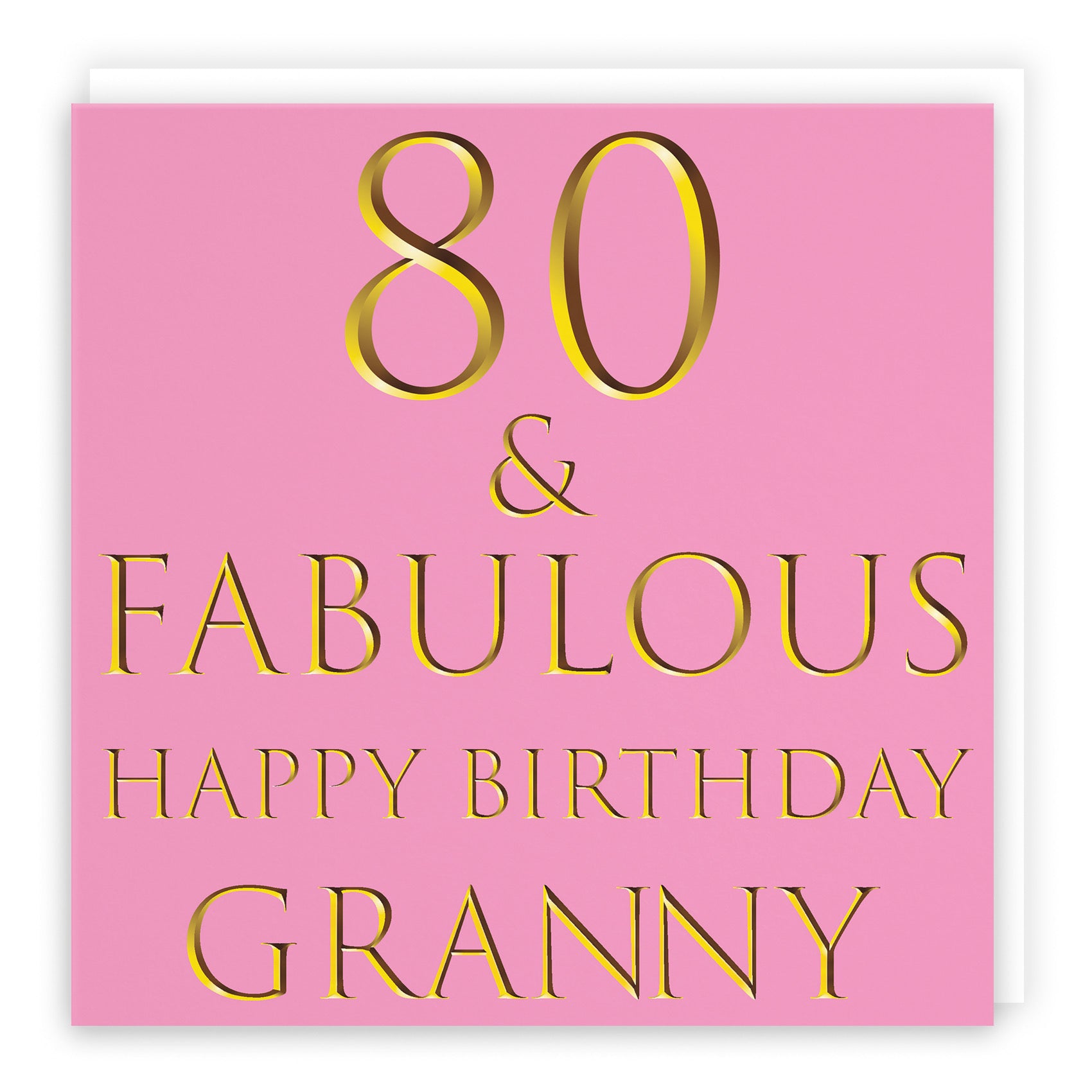 80th Granny Birthday Card Still Totally Fabulous - Default Title (B088KLBJ2H)
