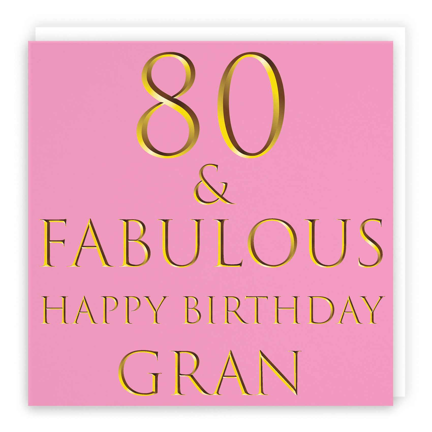 80th Gran Birthday Card Still Totally Fabulous - Default Title (B088KLK2QC)