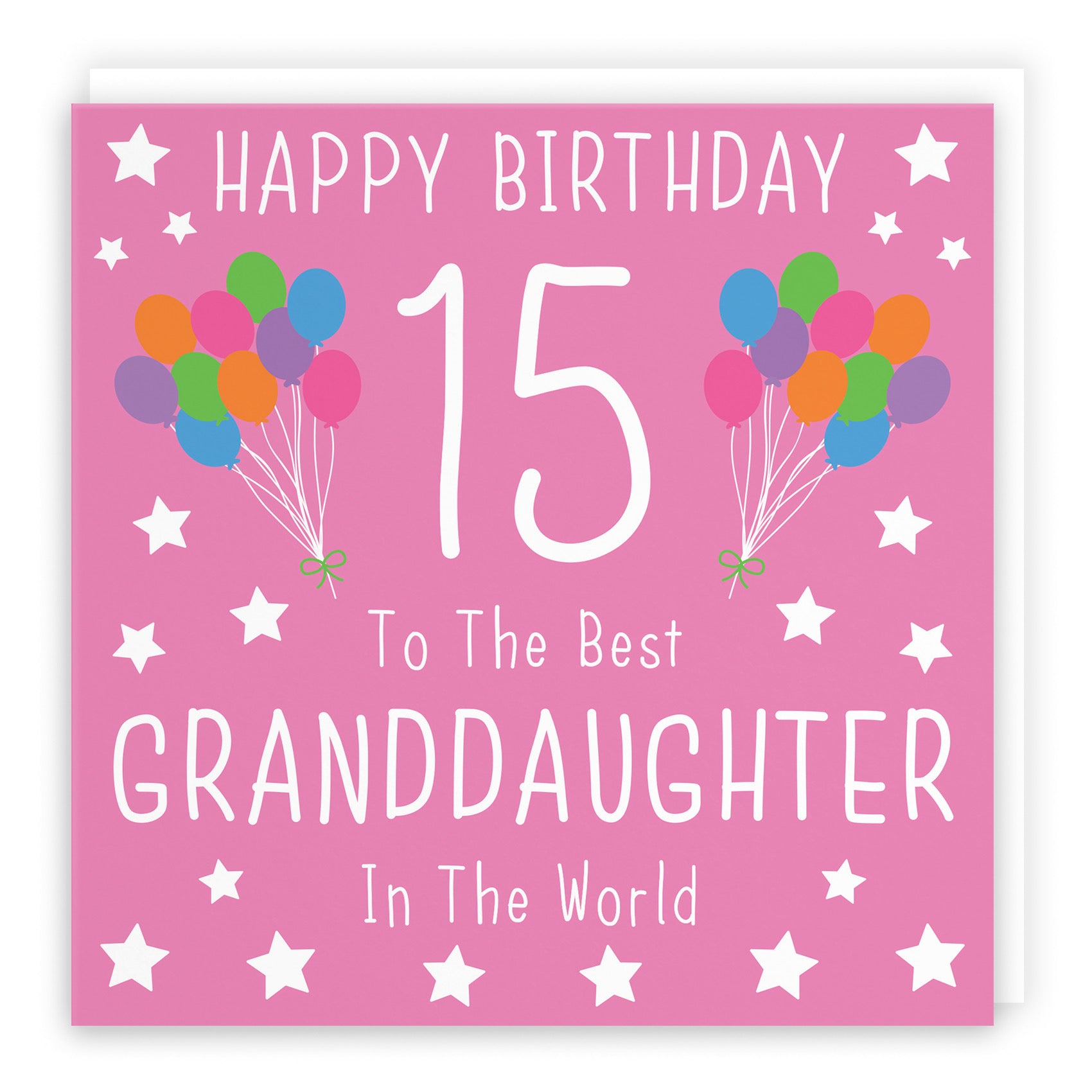 15th Granddaughter Birthday Card Iconic - Default Title (B08JS26ZYB)