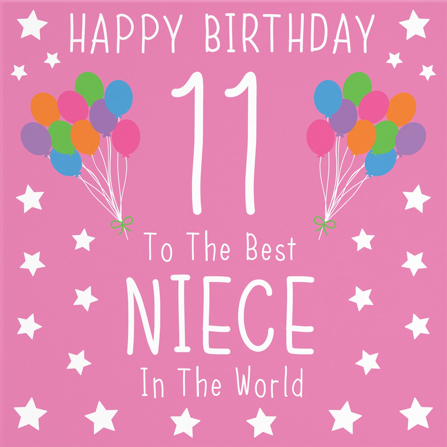 11th Niece Birthday Card Iconic - Default Title (B08JZ8218Q)