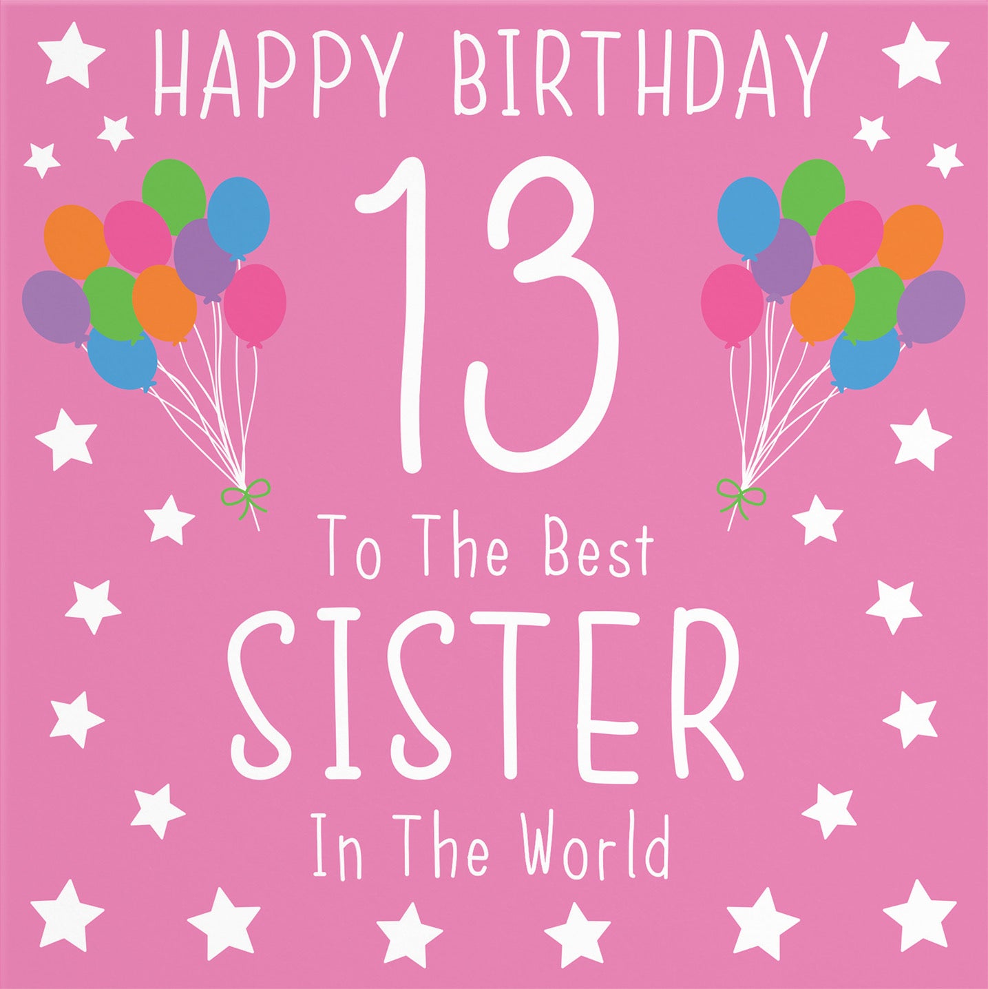 13th Sister Birthday Card Iconic - Default Title (B08JZD2N32)