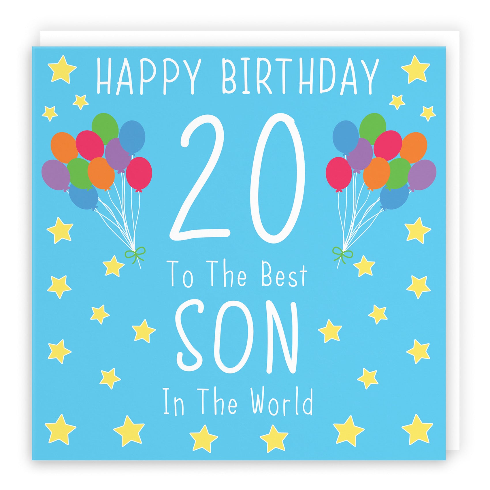 20th Son Birthday Card Iconic - Default Title (B08K1SRDB5)