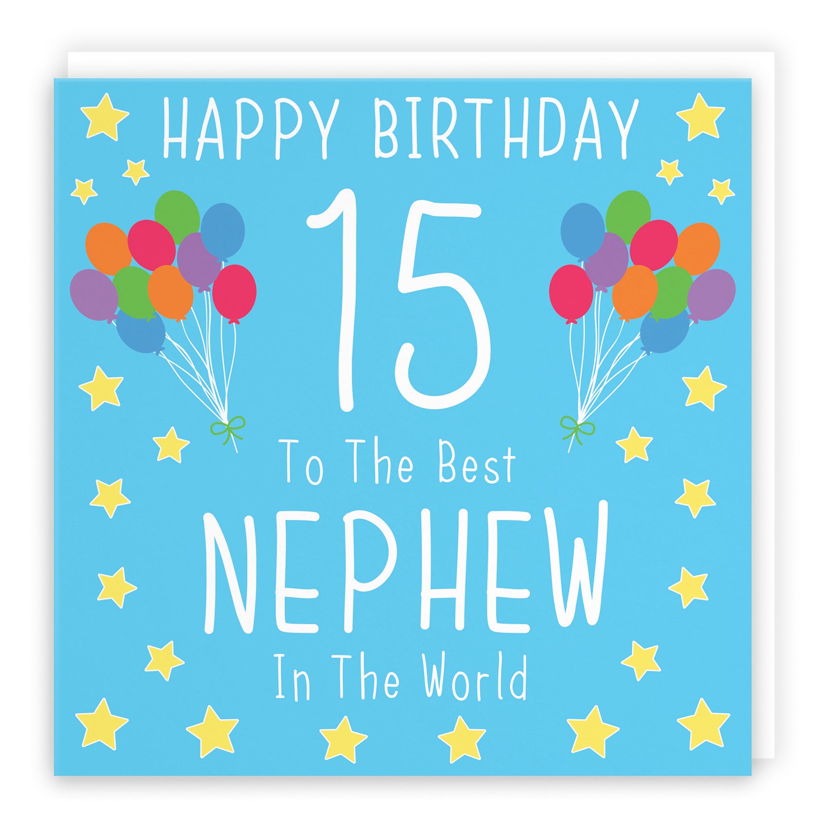 15th Nephew Birthday Card Iconic - Default Title (B08K2KZG12)