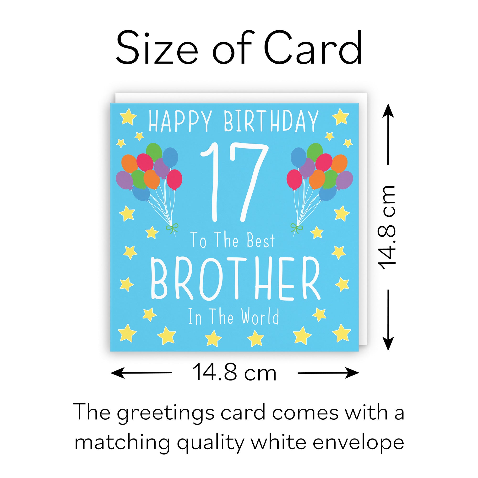 17th Brother Birthday Card Iconic - Default Title (B08K2T6HWP)