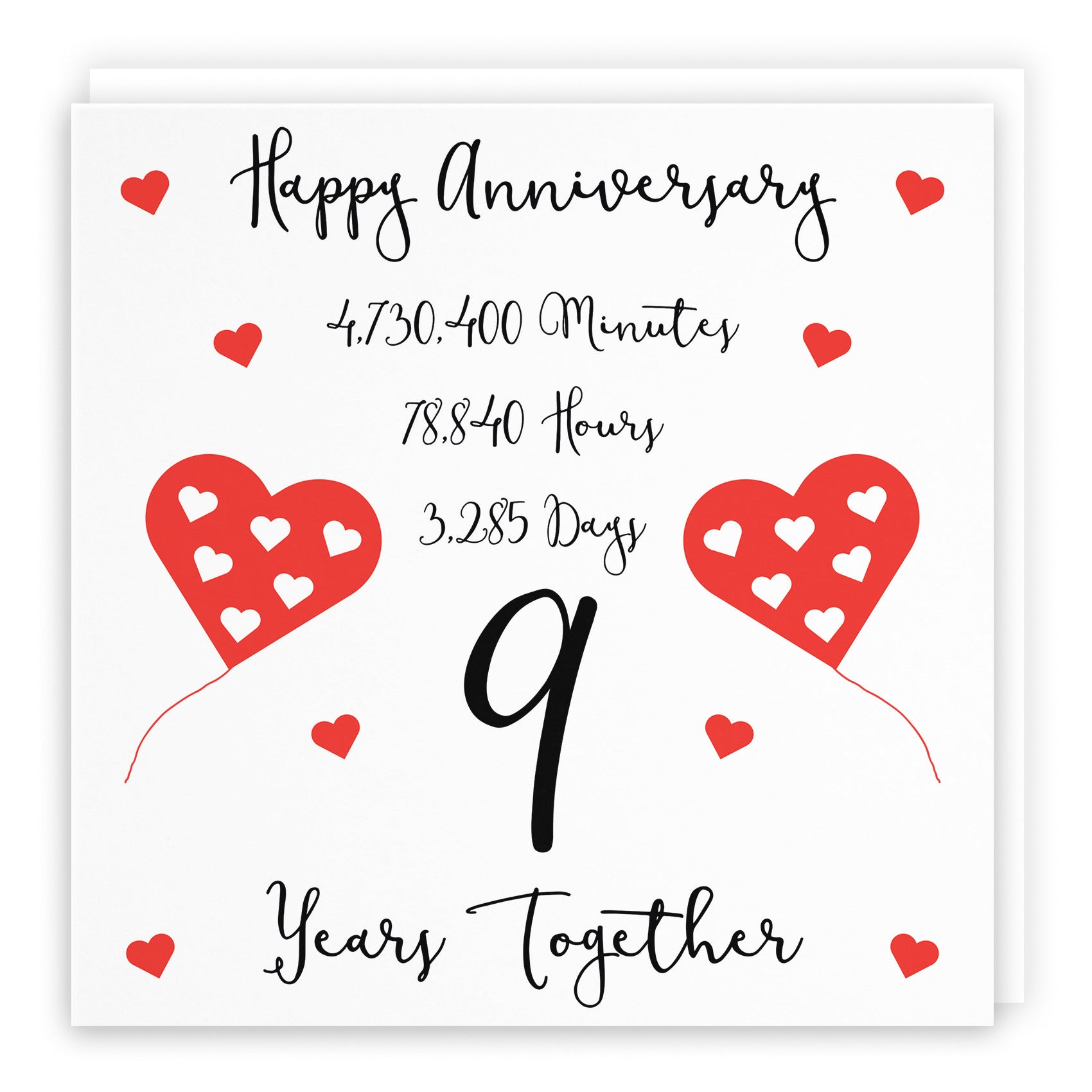 9th Anniversary Card Timeless - Default Title (B08K4SCMW1)
