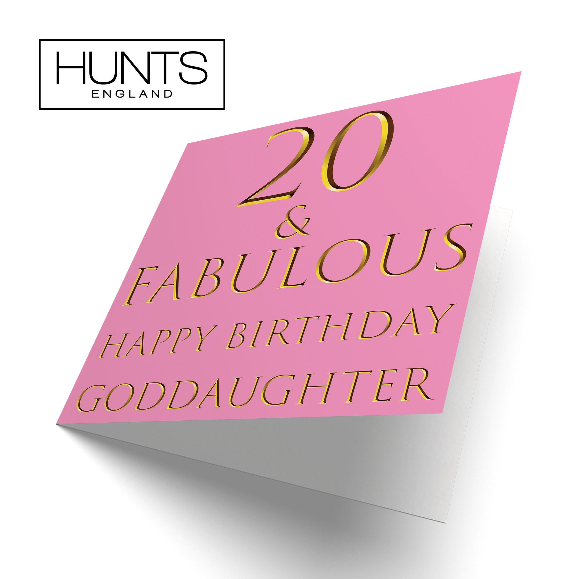 20th Goddaughter Birthday Card Still Totally Fabulous - Default Title (B08L245WHG)