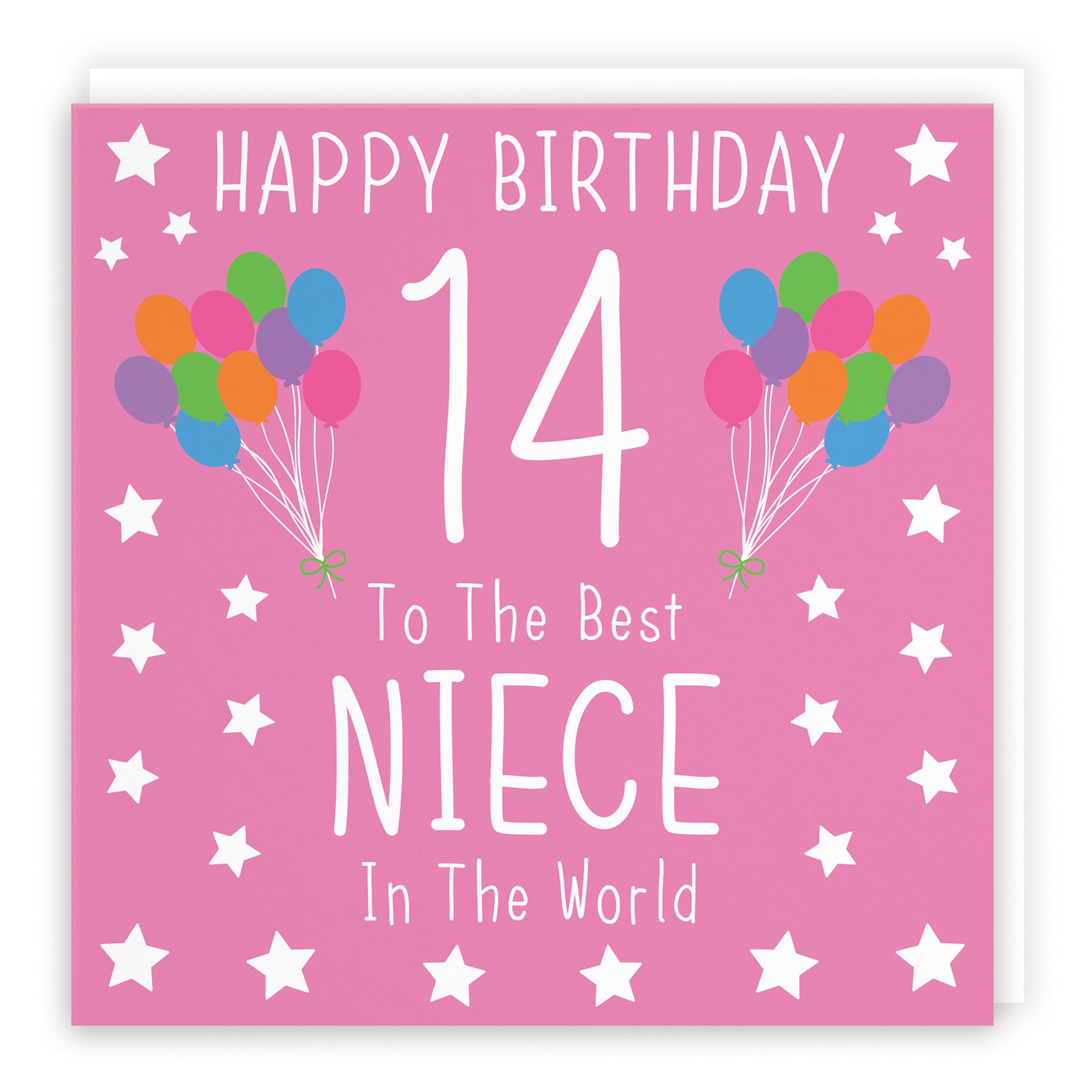 14th Niece Birthday Card Iconic - Default Title (B08YGM7JSB)