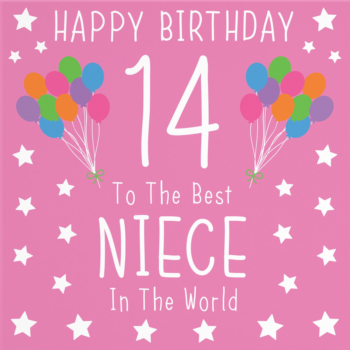 14th Niece Birthday Card Iconic - Default Title (B08YGM7JSB)