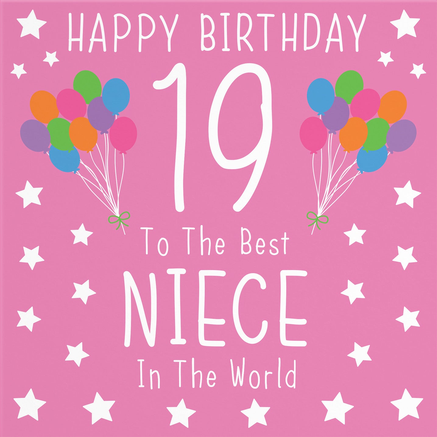19th Niece Birthday Card Iconic - Default Title (B08YGNXDD5)