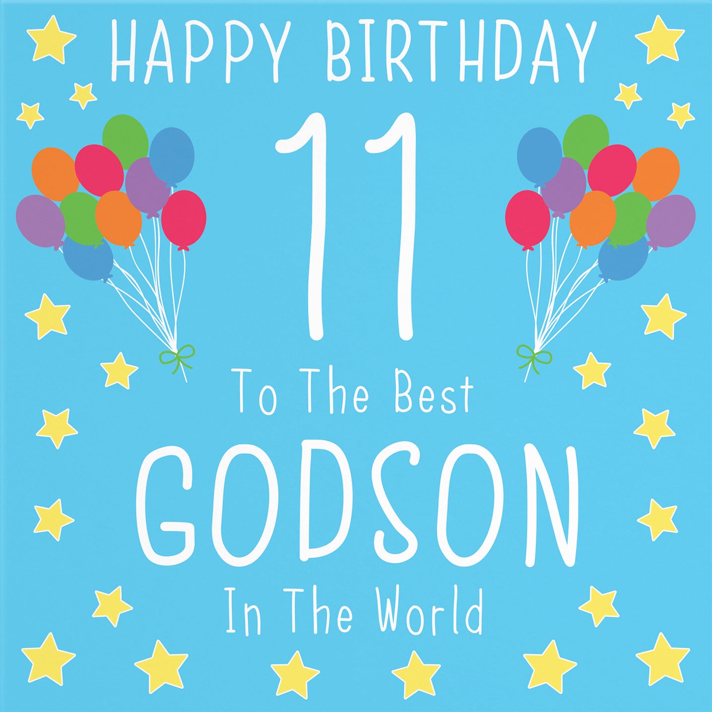 11th Godson Birthday Card Iconic - Default Title (B08YGVCQMH)