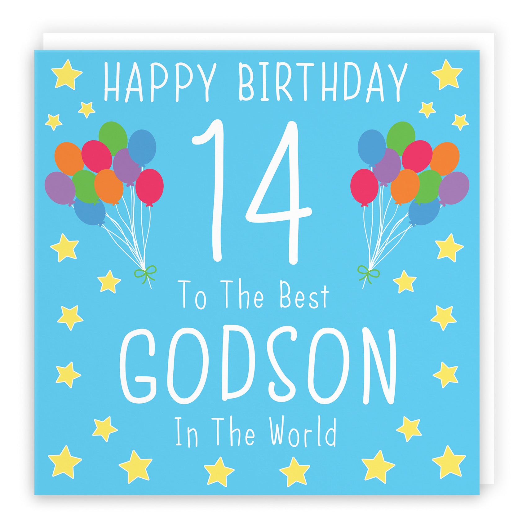 14th Godson Birthday Card Iconic - Default Title (B08YGVXN1W)