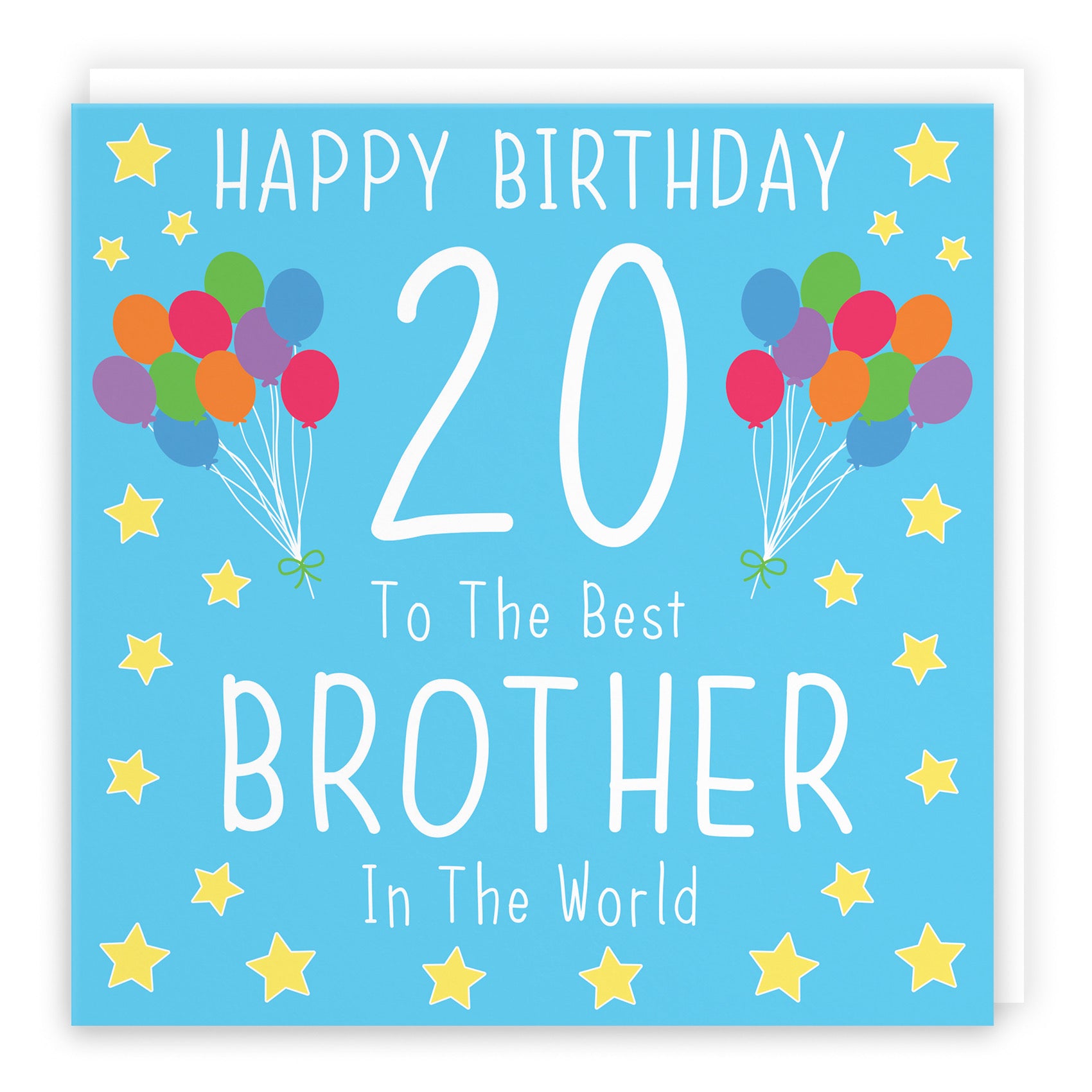 20th Brother Birthday Card Iconic - Default Title (B08YGXQ725)