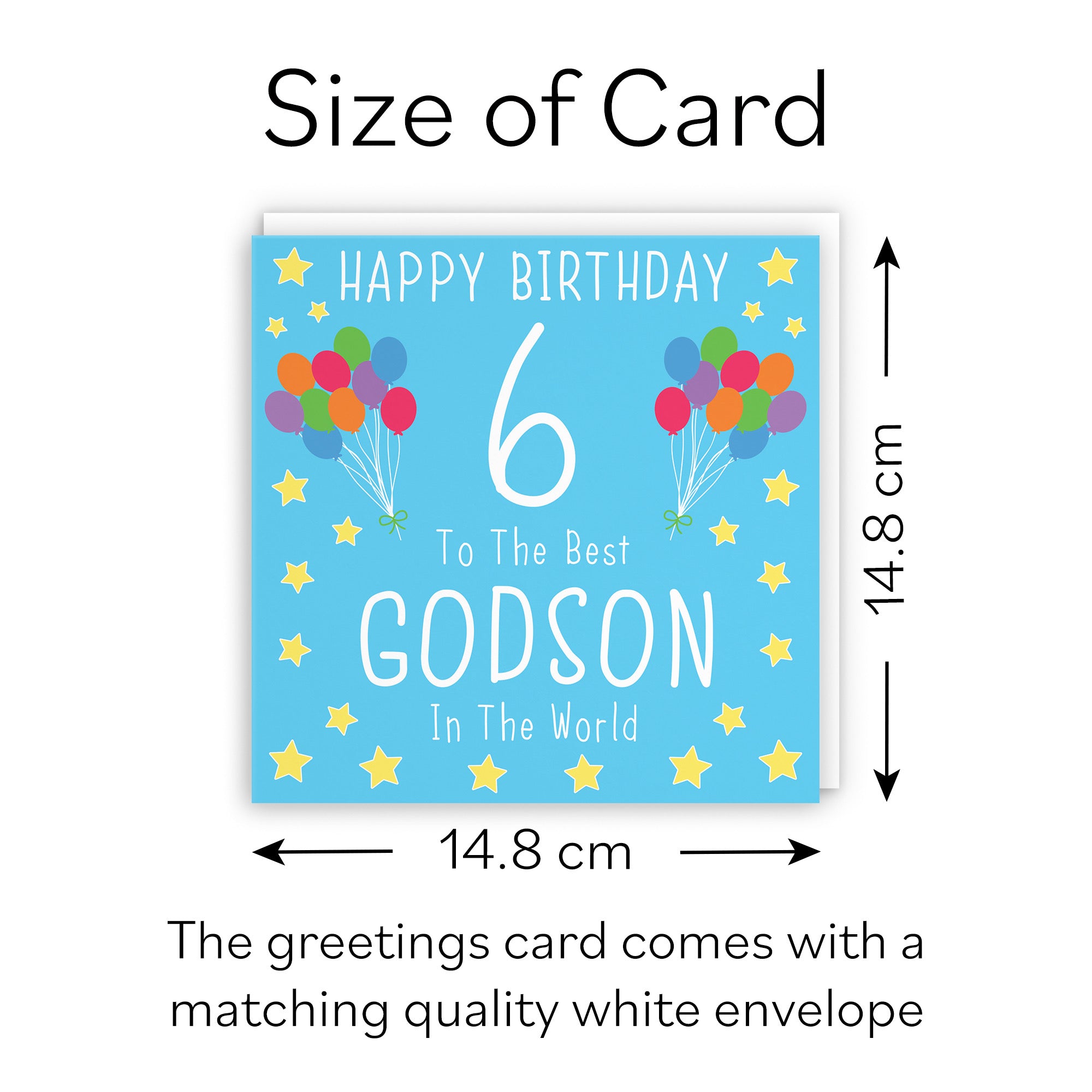 6th Godson Birthday Card Iconic - Default Title (B08YH4N4CX)