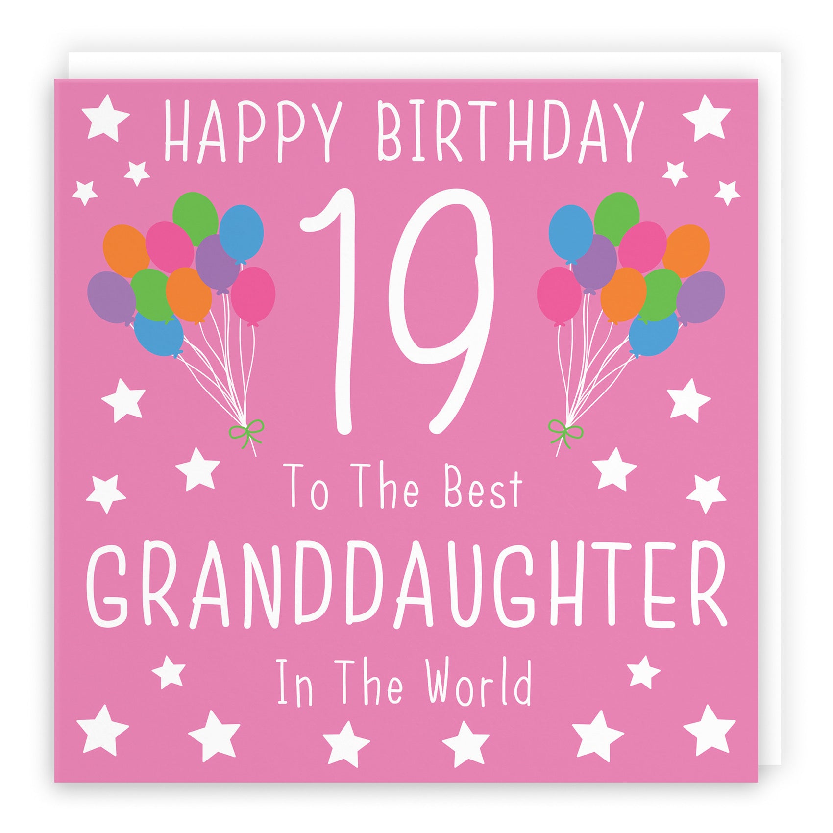 19th Granddaughter Birthday Card Iconic - Default Title (B08YHKXJQY)