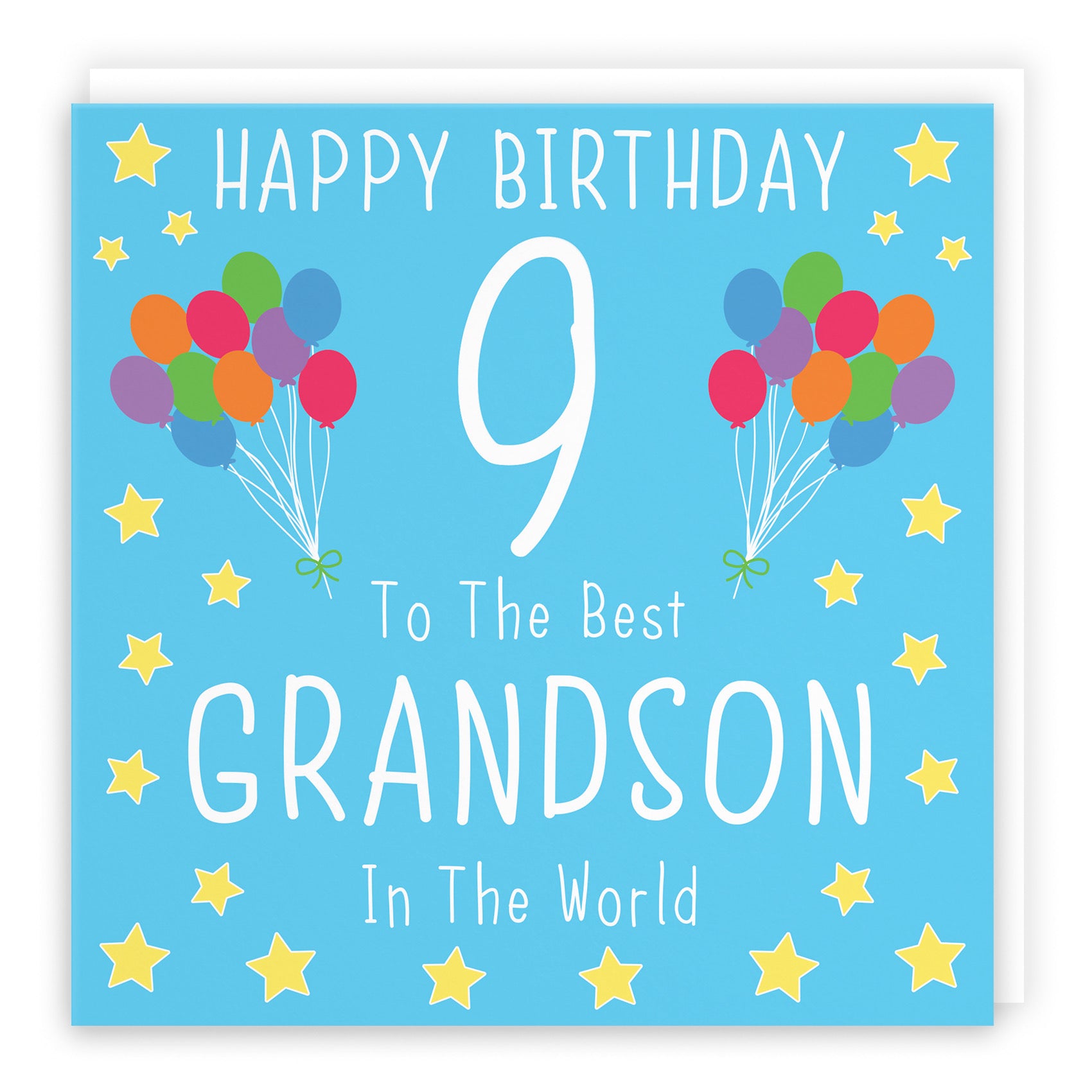 9th Grandson Birthday Card Iconic - Default Title (B08YHPKVZ2)