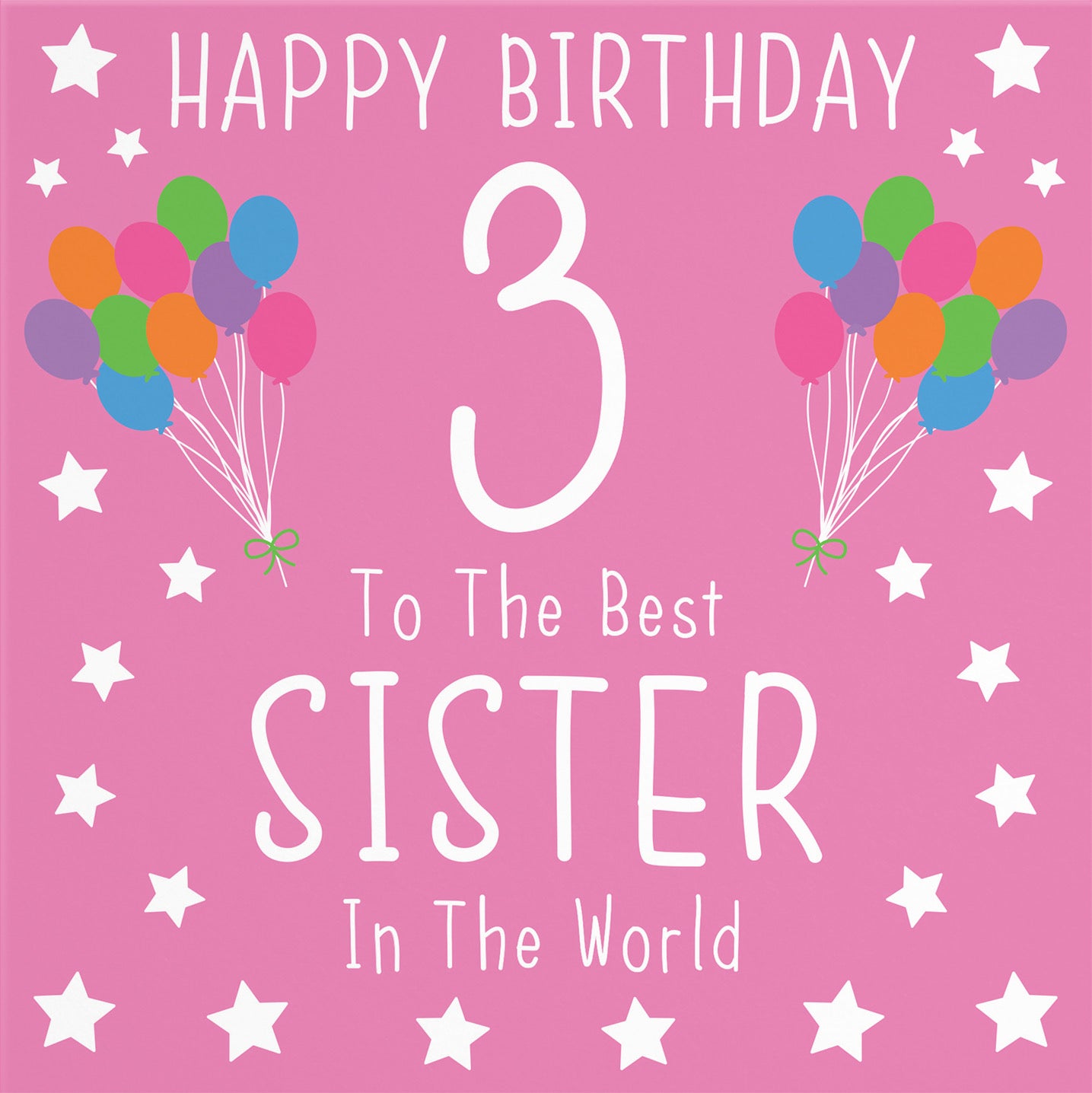 3rd Sister Birthday Card Iconic - Default Title (B0947CNKTN)