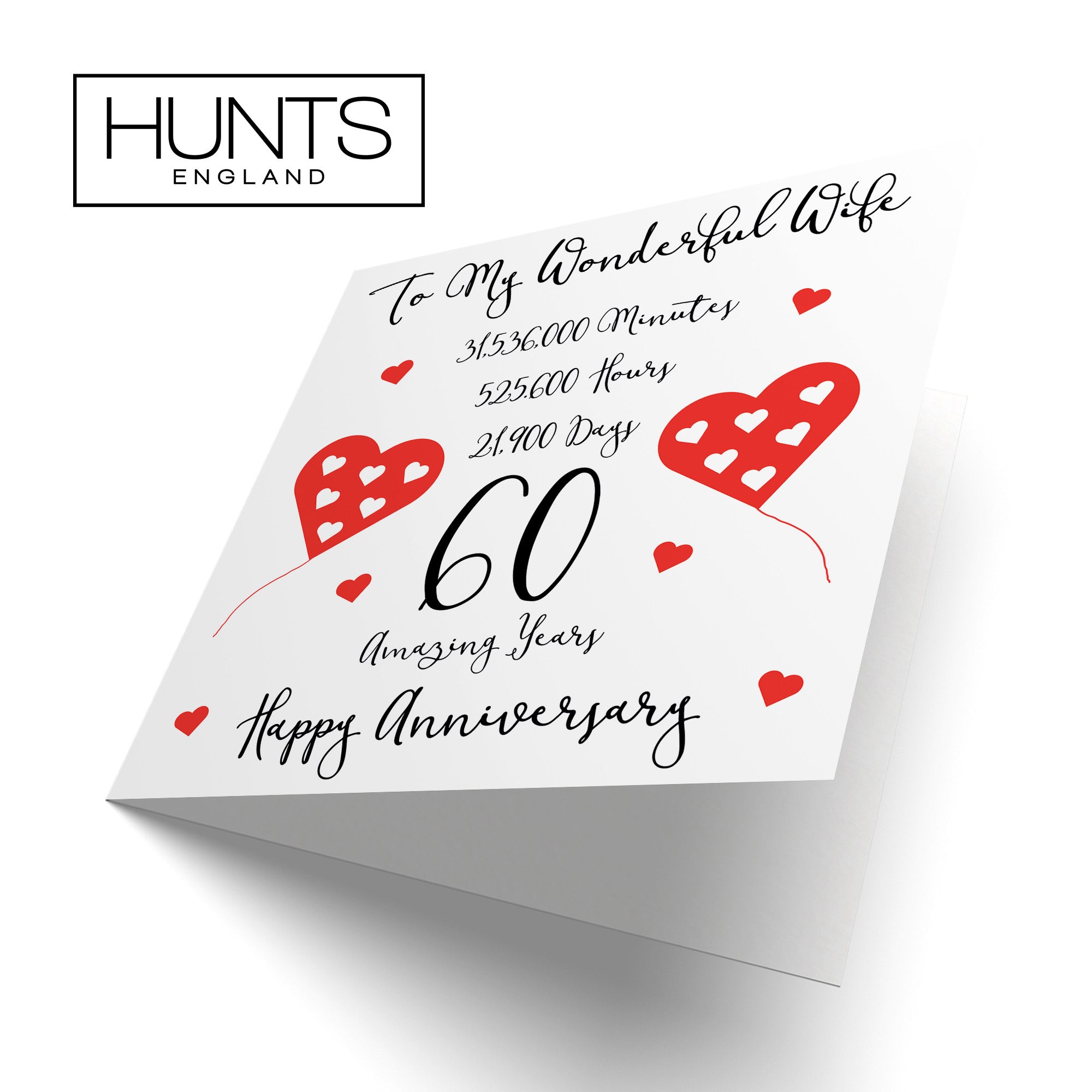 60th Wife Anniversary Card Timeless - Default Title (B098FDDMBN)