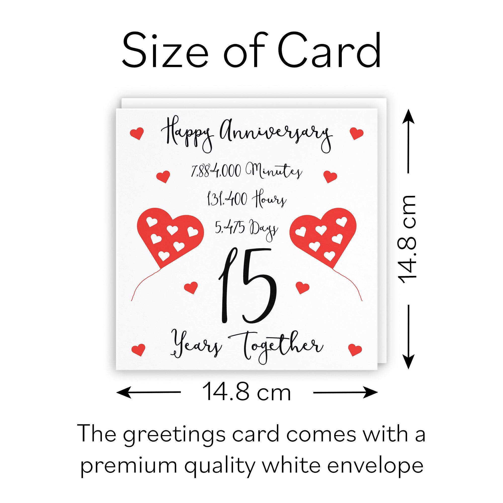 15th Anniversary Card Timeless - Default Title (B098FDTN96)