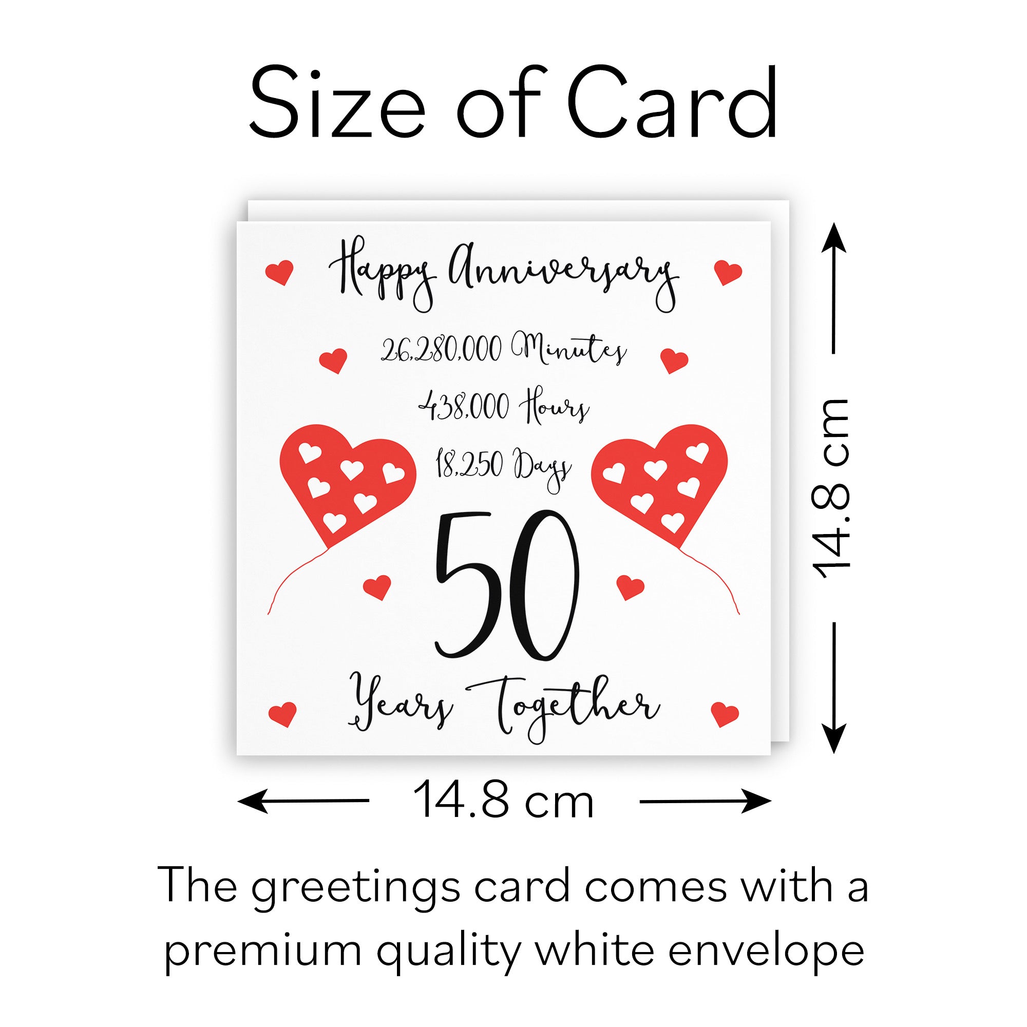 50th Anniversary Card Timeless - Default Title (B098FF15K1)