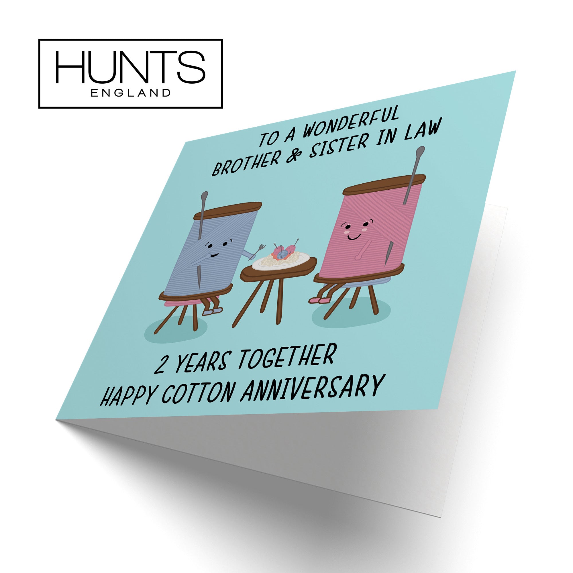 2nd Brother And Sister In Law Anniversary Card Iconic - Default Title (B098FF4Y64)