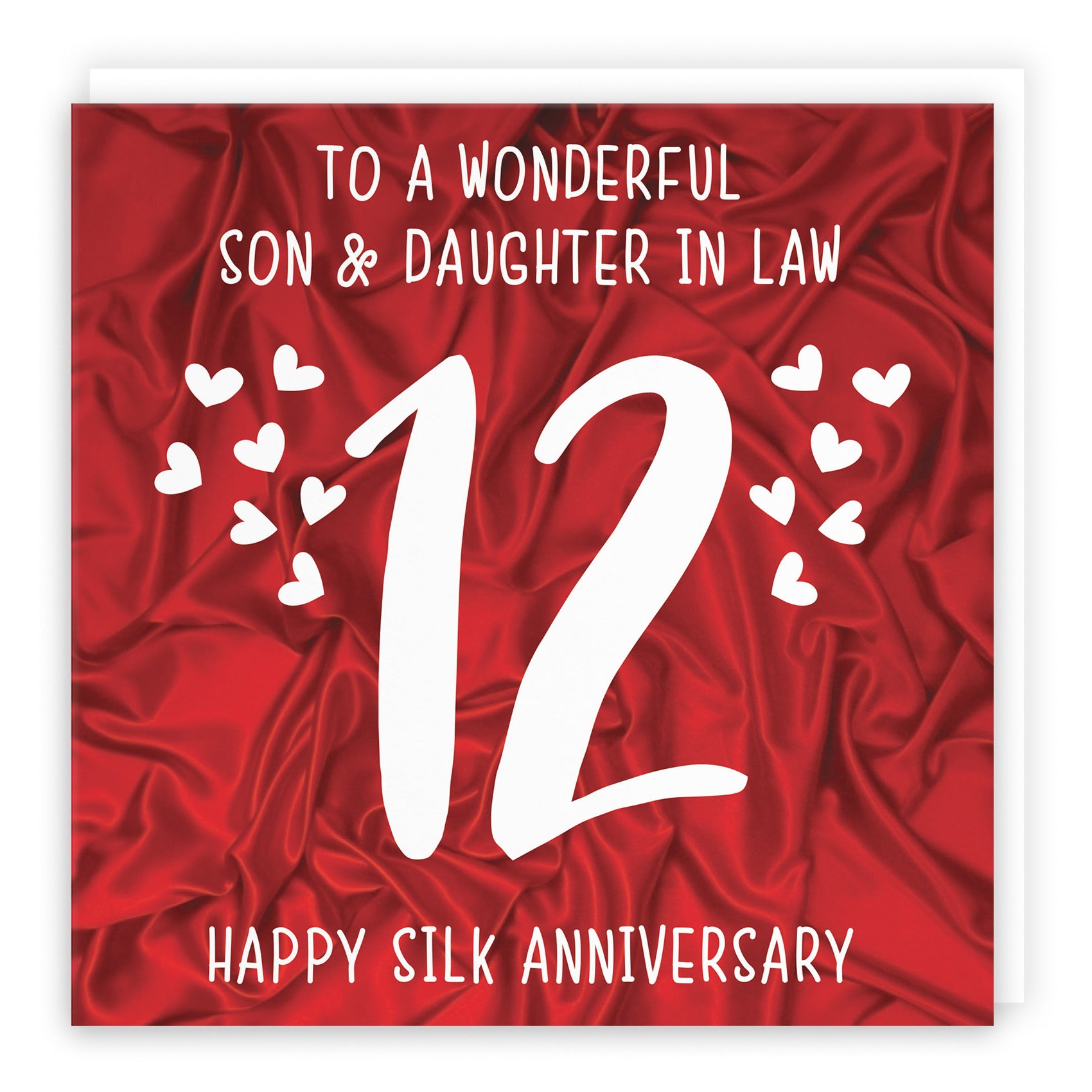 12th Son And Daughter In Law Anniversary Card Iconic - Default Title (B098FFMCKH)