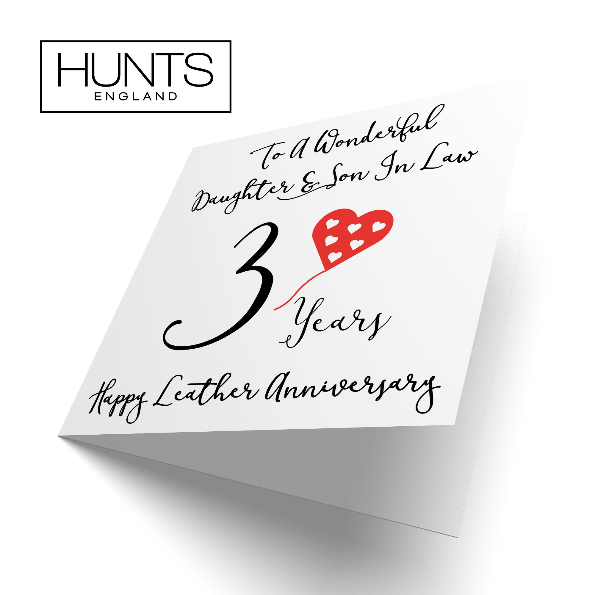 3rd Daughter And Son In Law Anniversary Card Love Heart - Default Title (B098FFNWTZ)